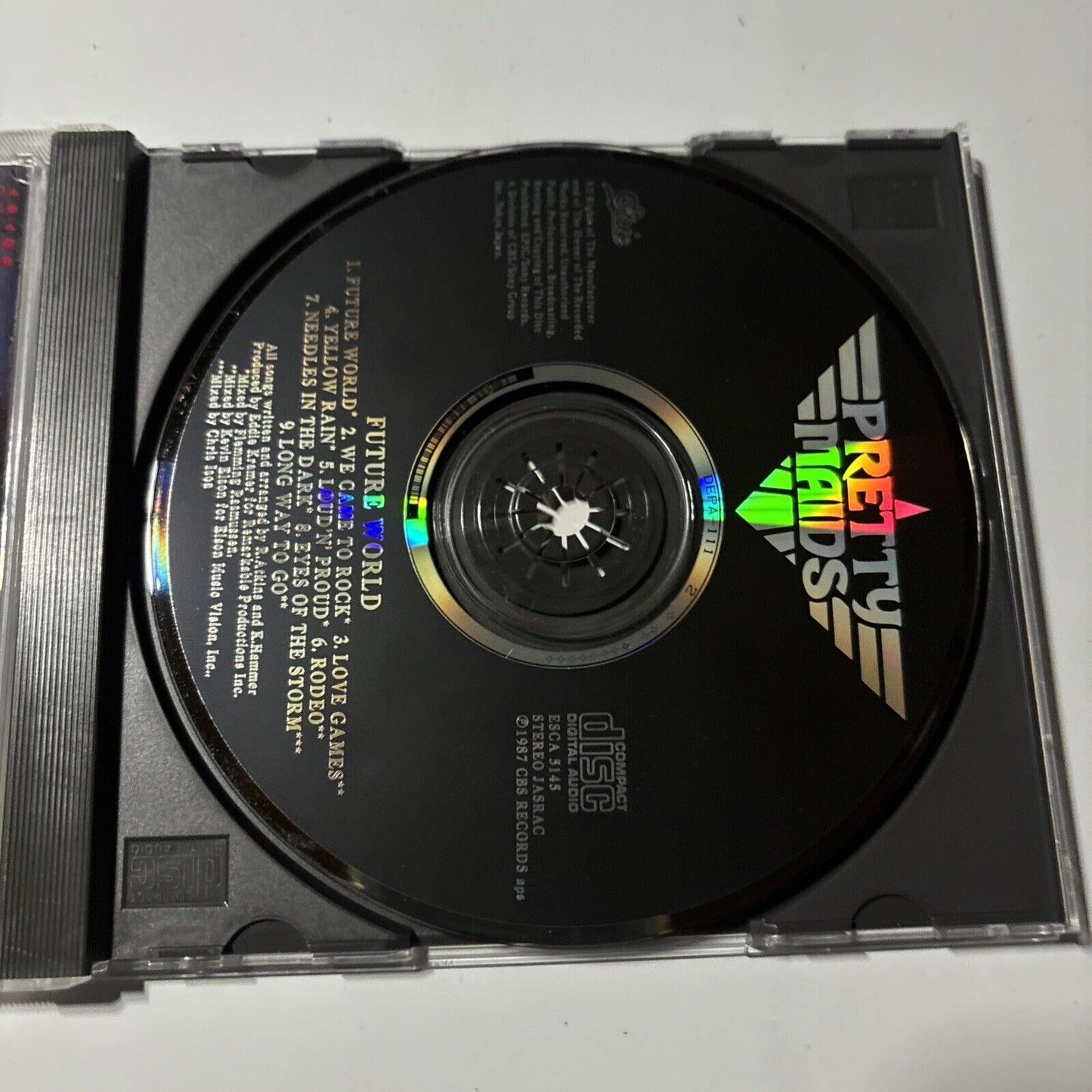 Pretty Maids - Future World (CD, 1990) Japan ESCA-5145