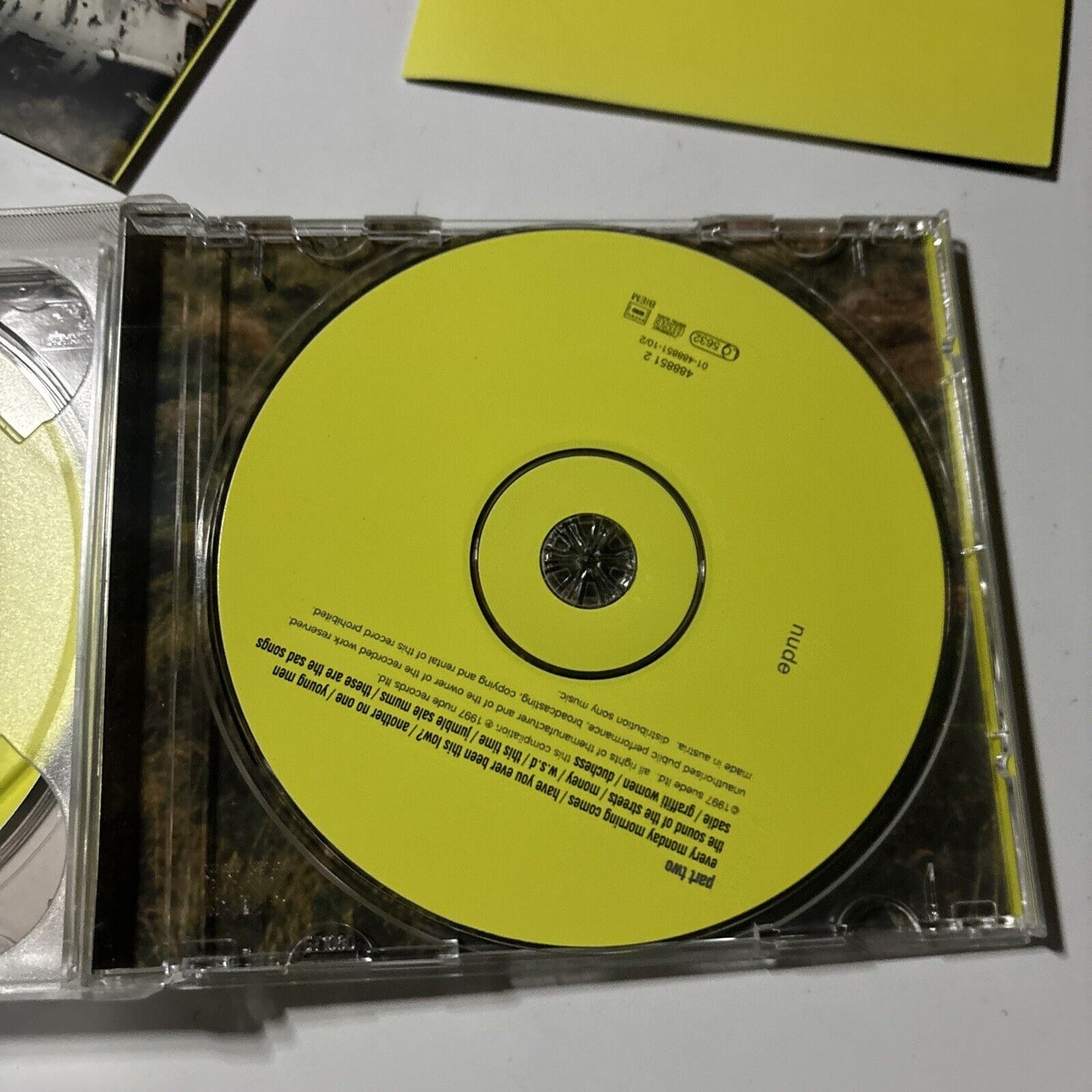 Suede - Sci-Fi Lullabies (CD, 1997, 2-Disc) Nude Records NUD 488851 2