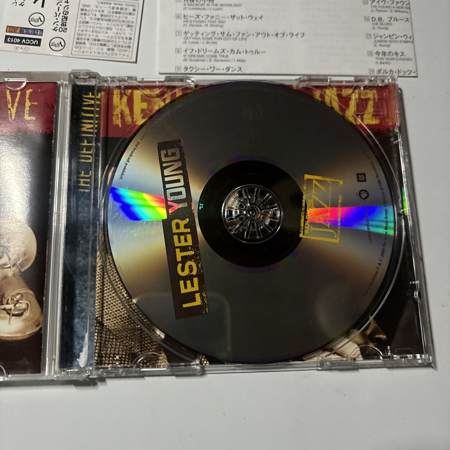 Lester Young - Ken Burns Jazz (CD, 2000) Japan UCCV-4013 Obi