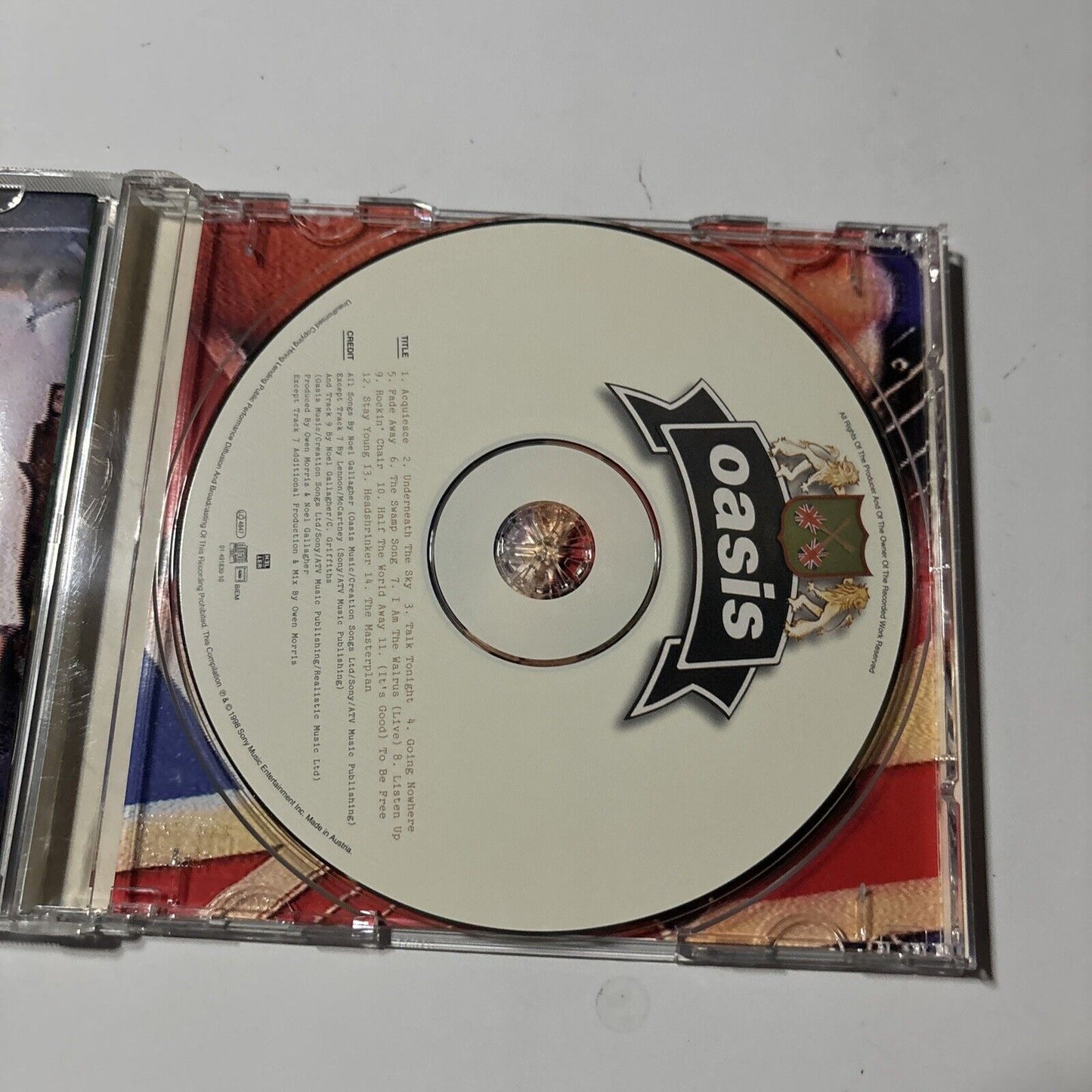 Oasis - The Masterplan (CD, 1998) 491830 2