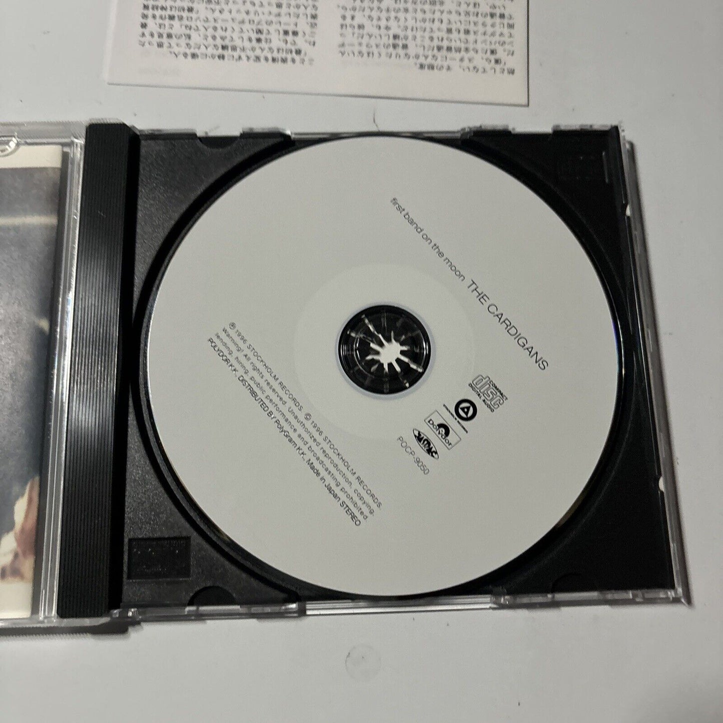The Cardigans - First Band On The Moon (CD, 1996) Japan pocp-9050
