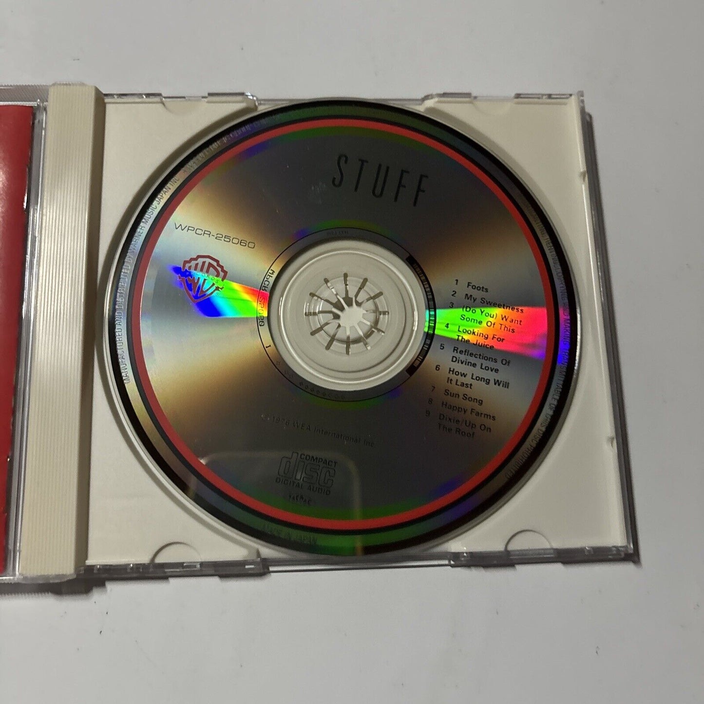 Stuff by Stuff (CD, 2007) Japan wpcr-25060