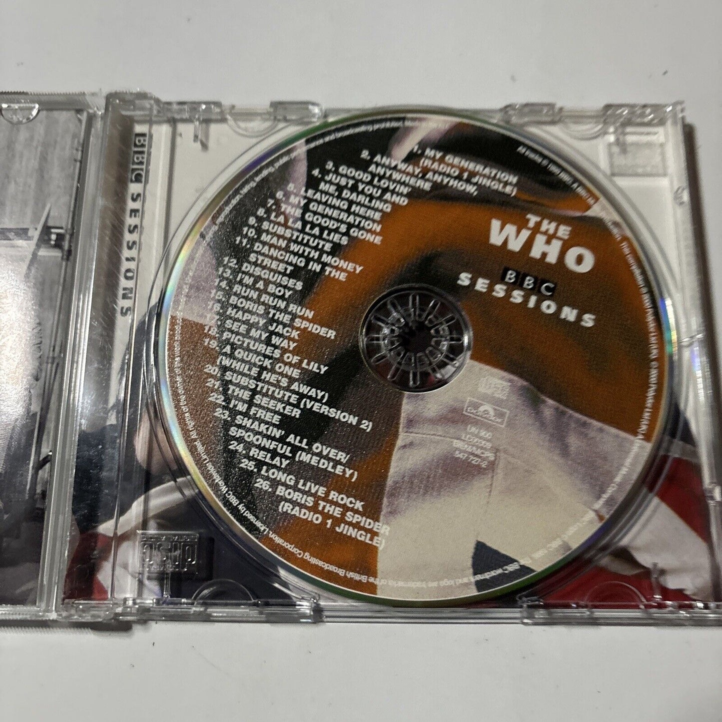 The Who - BBC Sessions (CD, 2000) Polydor 547 727-2 Rock