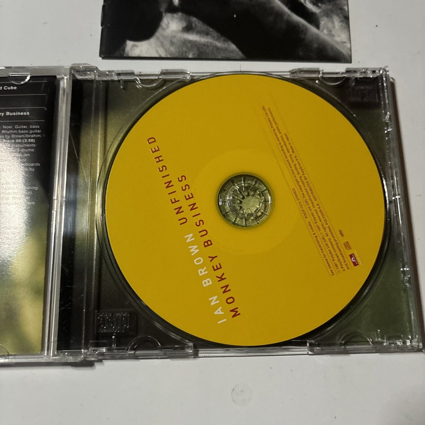 Ian Brown - Unfinished Monkey Business (CD, 1998) Japan Pocp-7272