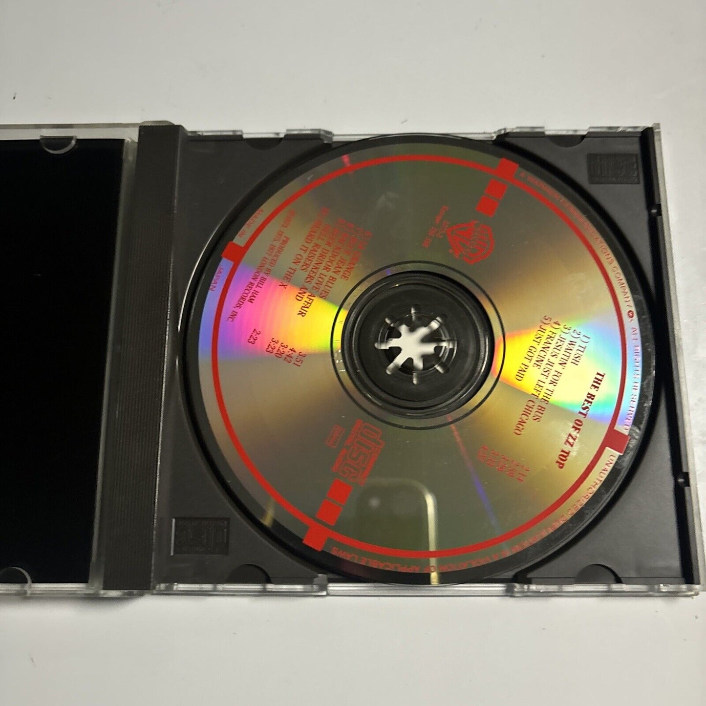 ZZ Top - The Best Of ZZ Top (CD, 1977) Japan 3273-2 256-598