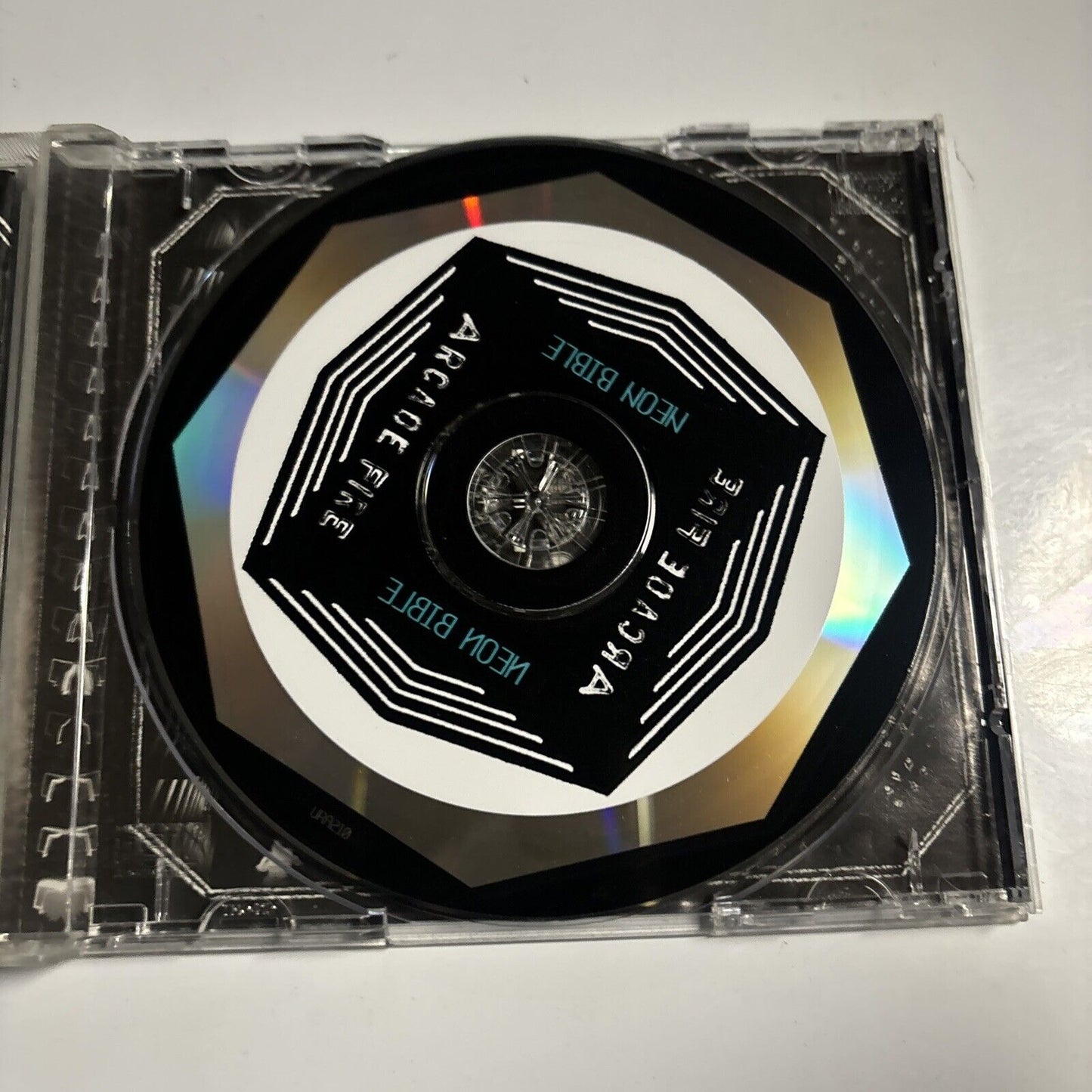 Arcade Fire - Neon Bible (CD, 2007) ura210 water damaged cover