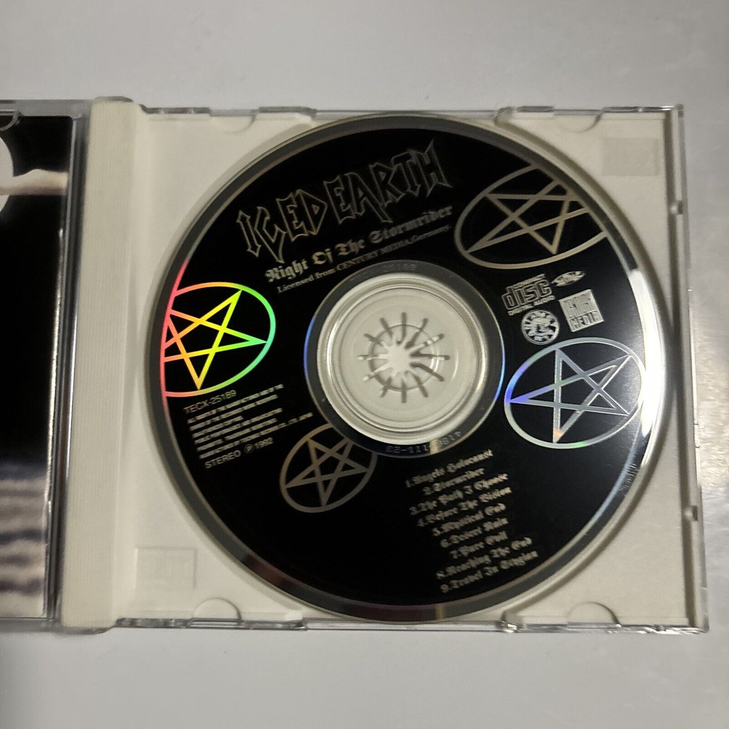 Iced Earth - Night Of The Stormrider (CD, 1992) Japan TECX-25188