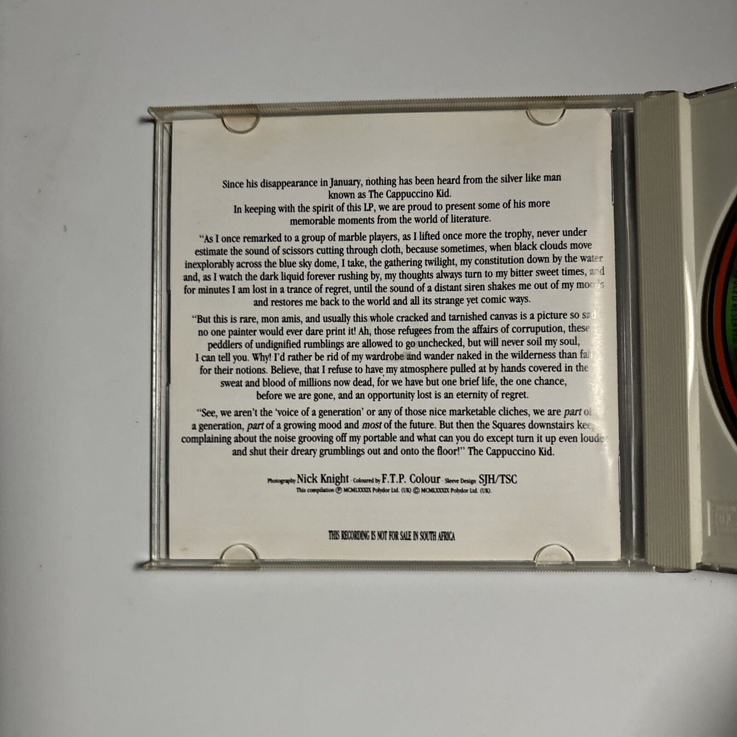 The Singular Adventures Of The Style Council (CD, 1989) Japan p25p-20235