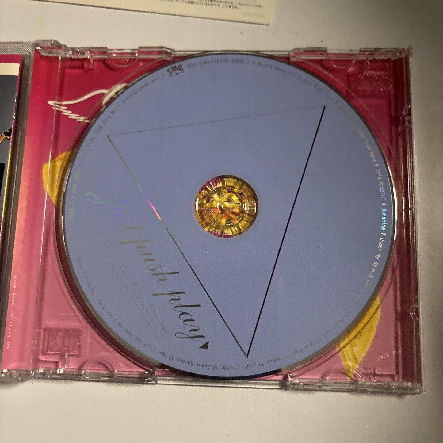 Aerosmith - Just Push Play (CD, 2001) Japan SRCs-2440