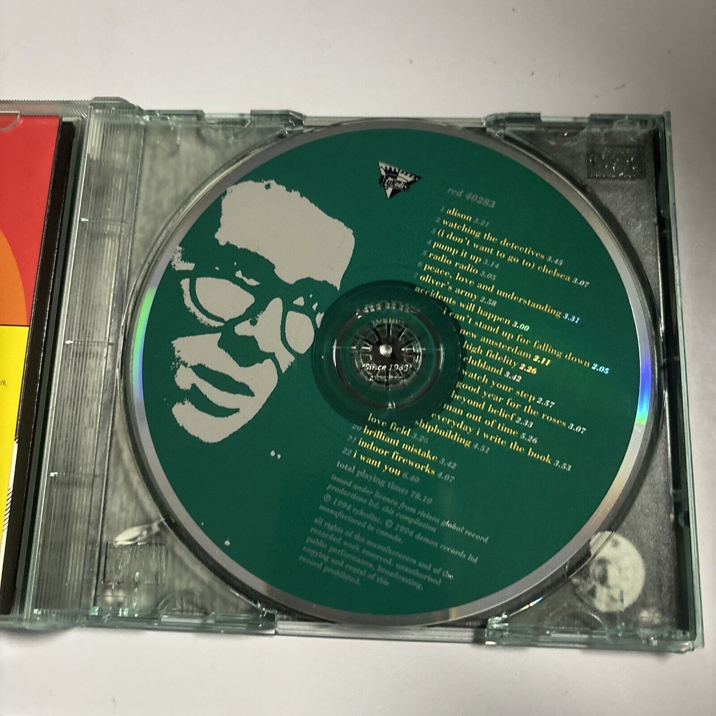 Elvis Costello - The Very Best Of Elvis Costello (CD, 1994) RCD 40283