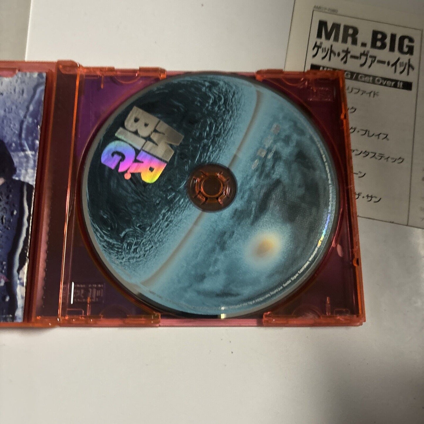 Mr. Big - Get Over It (CD, 1999) Japan amcy-7080 Orange Case