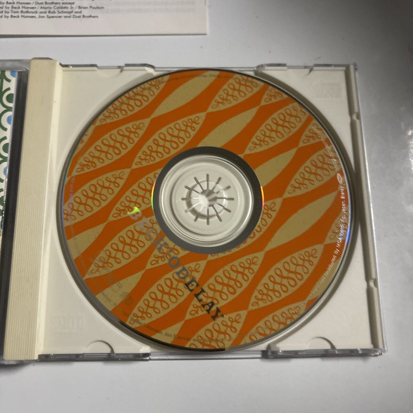 Beck - Odelay (CD, 1996) Japan mvcg-207 Geffen Records