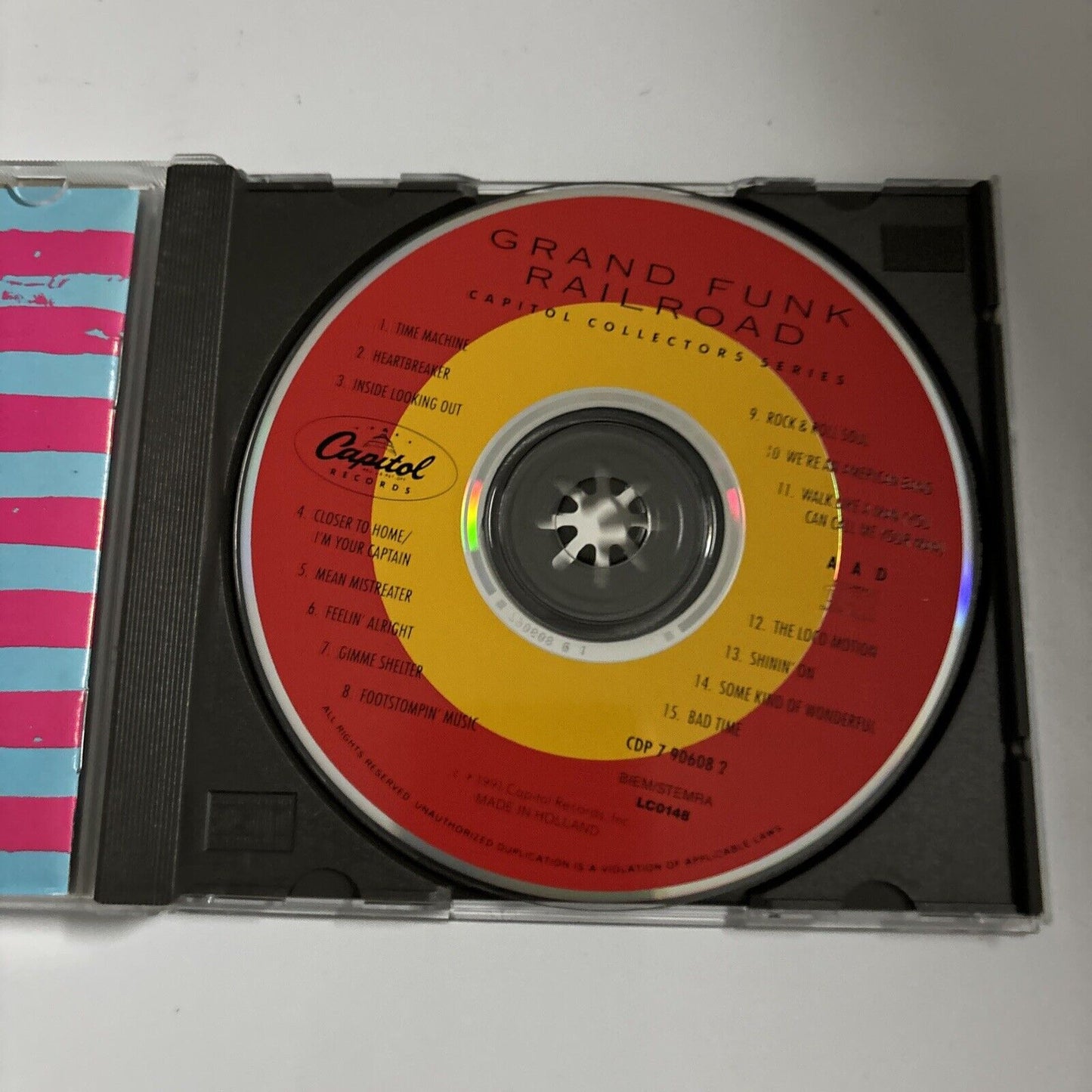 Grand Funk Railroad - Capitol Collectors Series (CD, 1991) CDP 7 90608 2