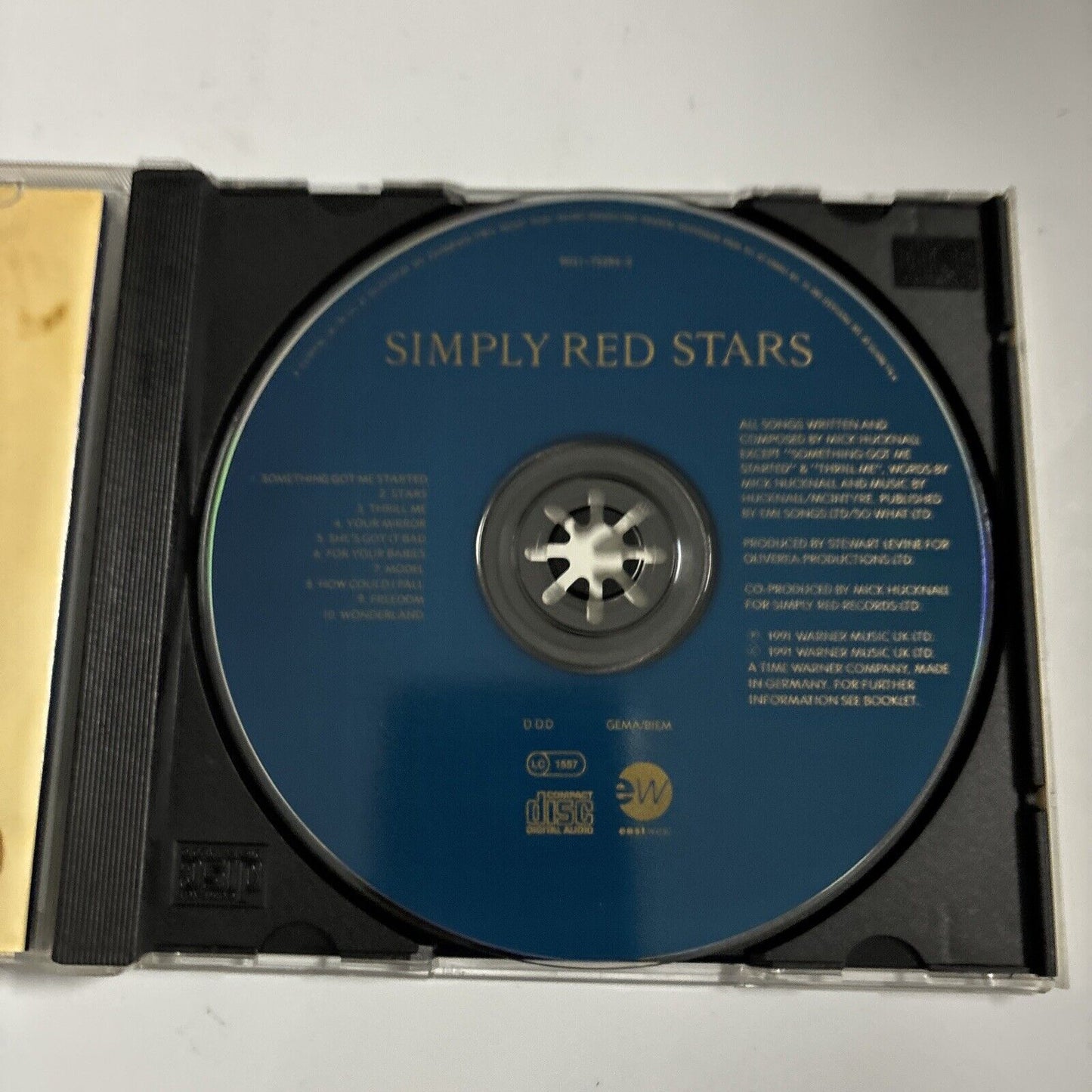 Simply Red - Stars (CD, 1991) EastWest