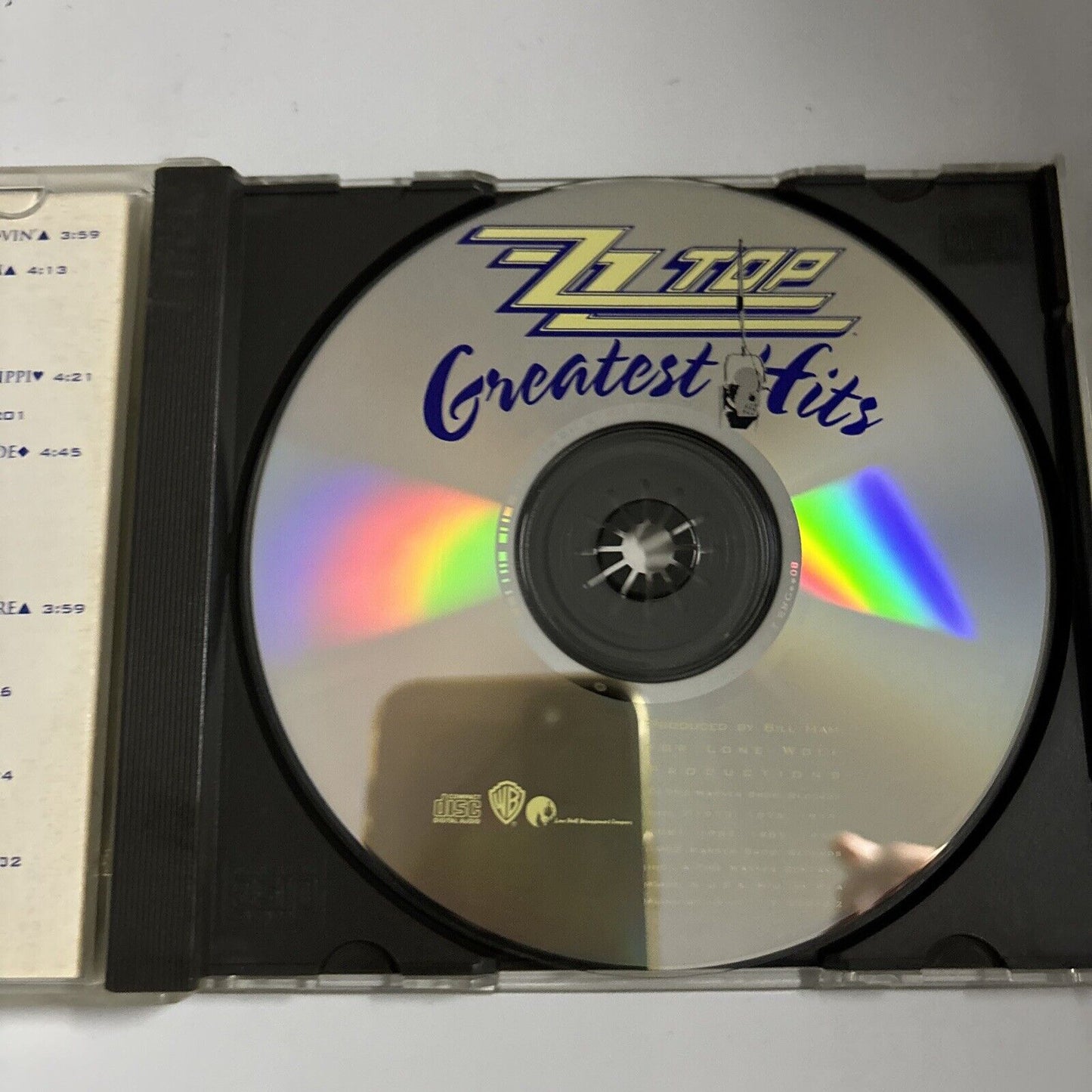 ZZ Top - Greatest Hits (CD, 1992) Warner Bros. Records 9 26846-2