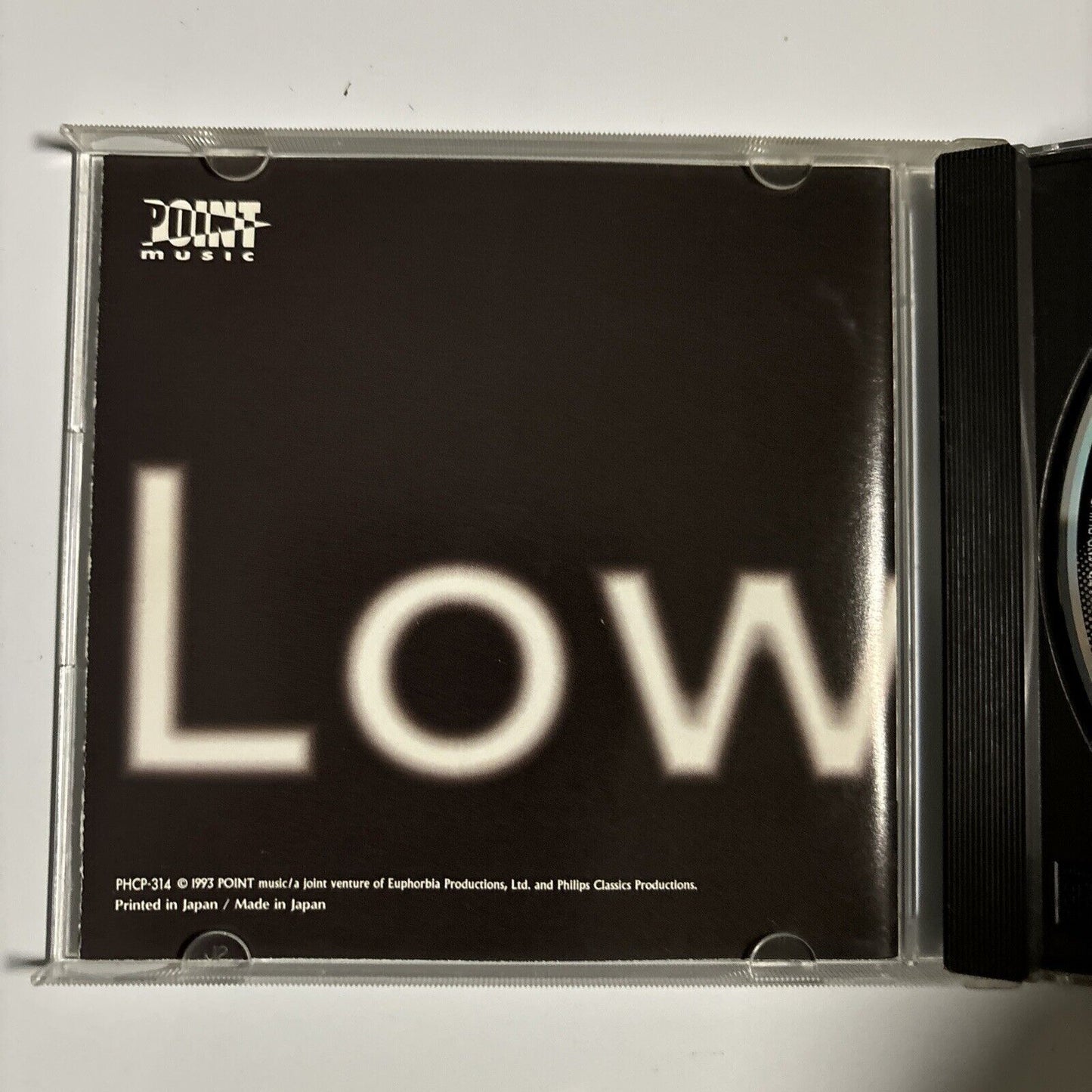 Philip Glass - Low Symphony (The Music Of David Bowie) (CD, 1993) Japan PHCP-314