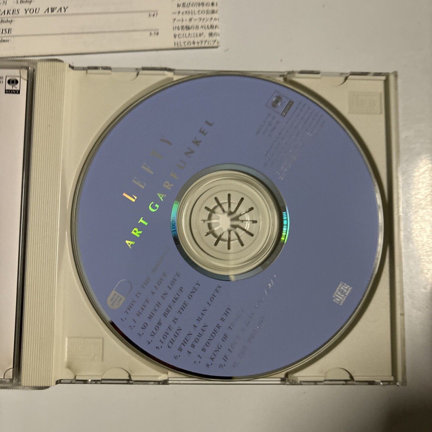 Art Garfunkel - Lefty (CD, 1992) Japan SRCs-6238