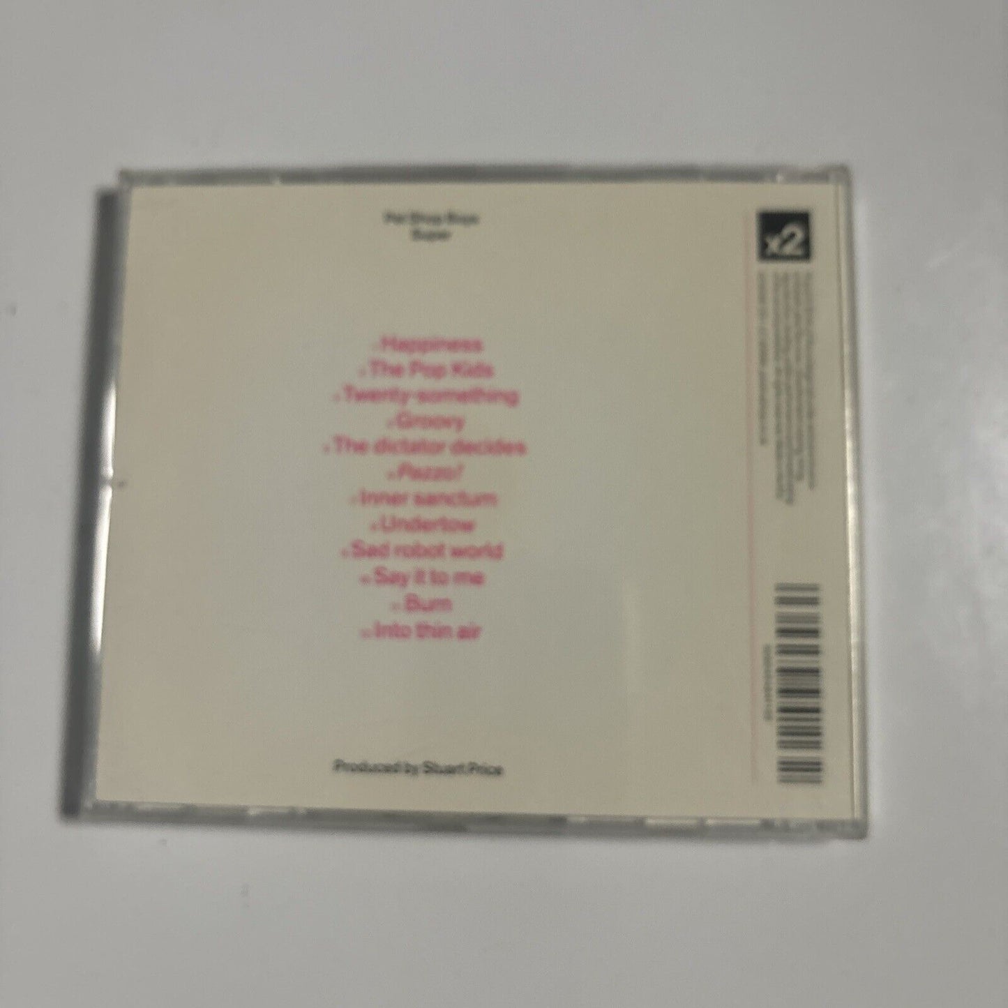 Pet Shop Boys - Super (CD, 2016) x2 0008