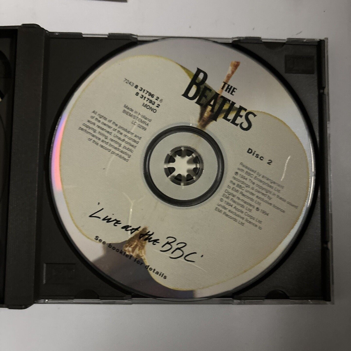 The Beatles - Live At The BBC (CD, 1994) Apple Records 9734489