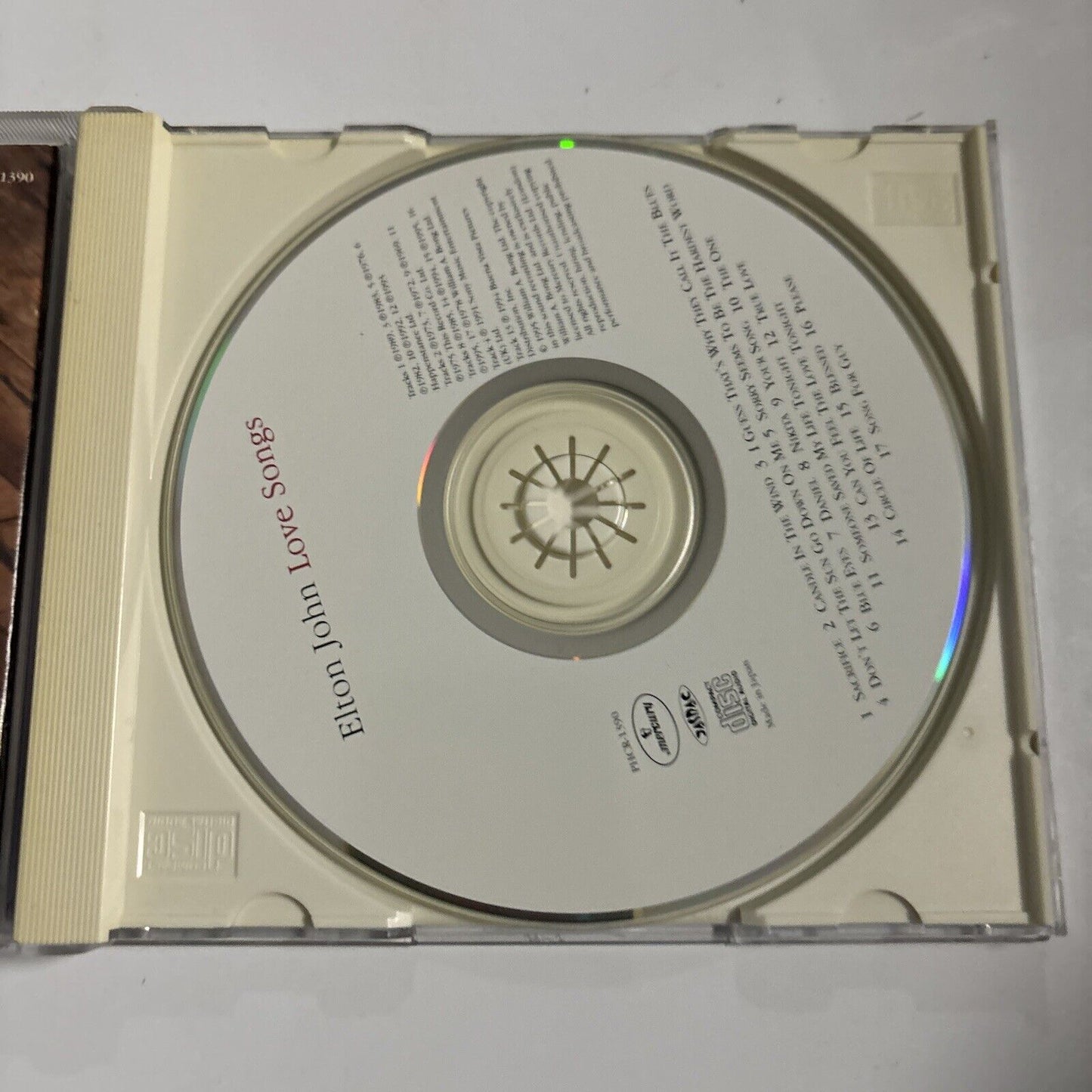 Elton John - Love Songs (CD, 1995) Rocket Record Company 528 788-2