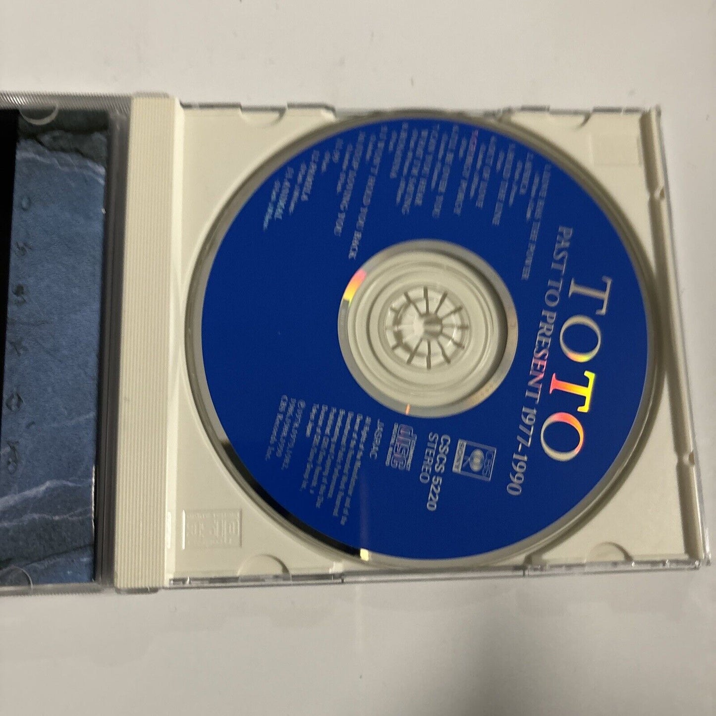 Toto - Past To Present (CD, 1990) Japan CBS/Sony cscs-5220