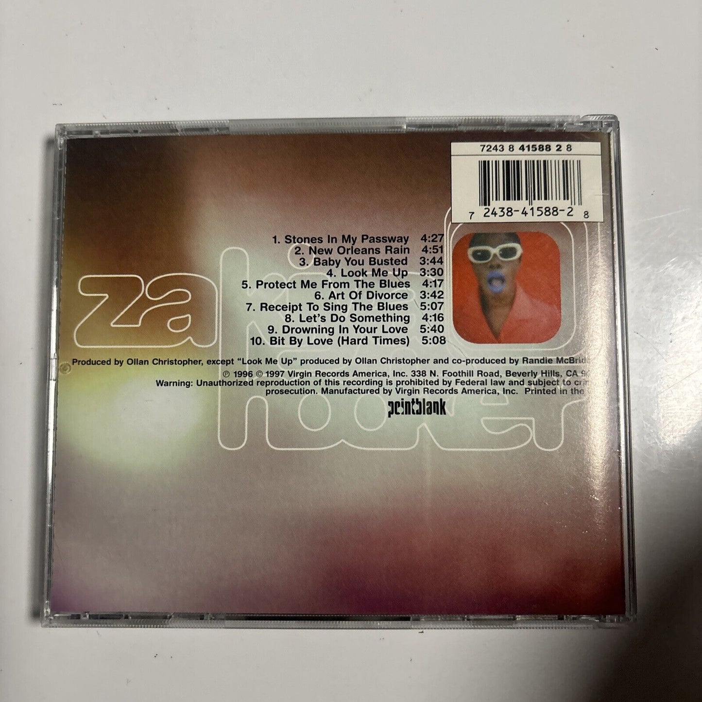 Zakiya Hooker - Flavors Of The Blues (CD, 1996)