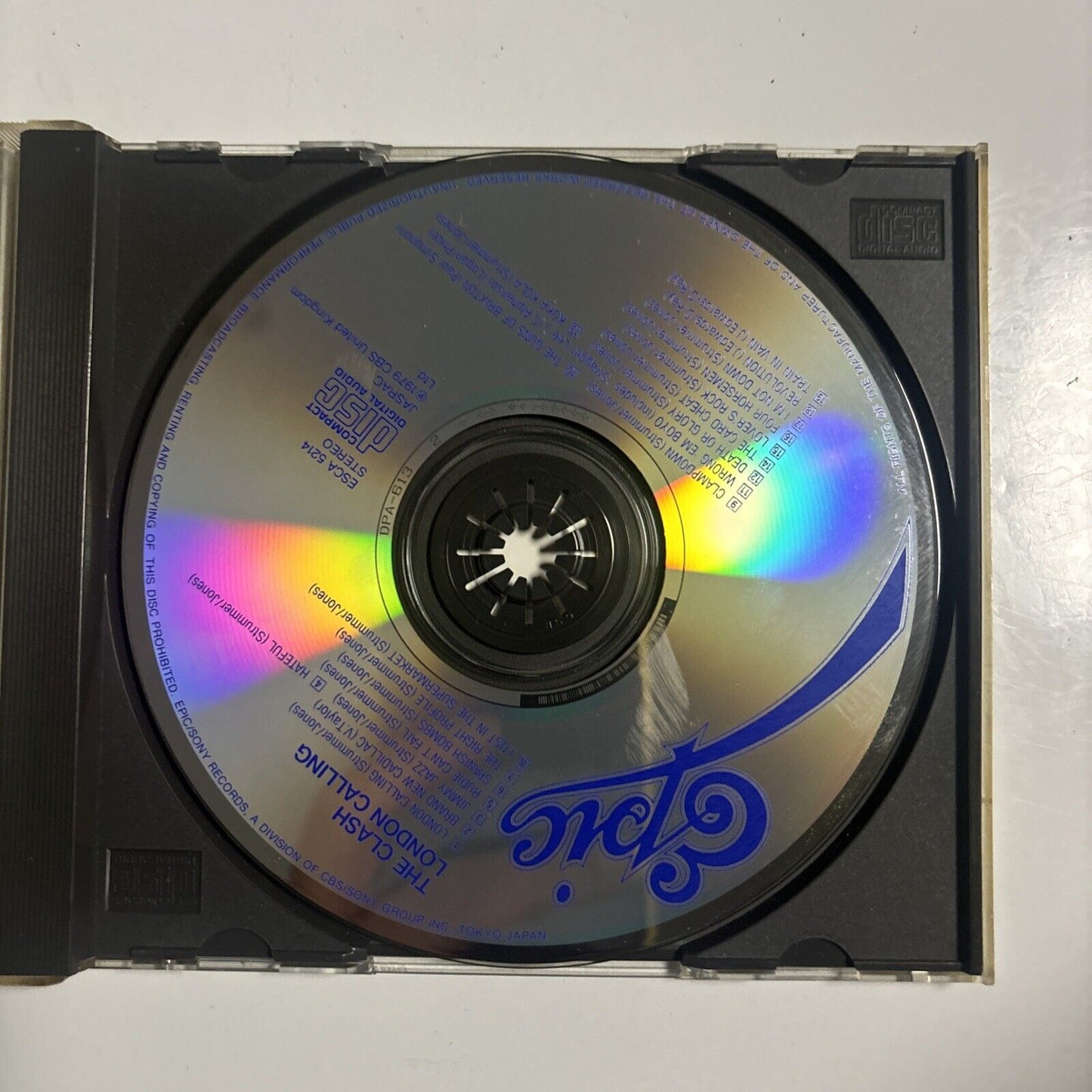 The Clash - London Calling (CD, 1990) Japan ESCA-5214