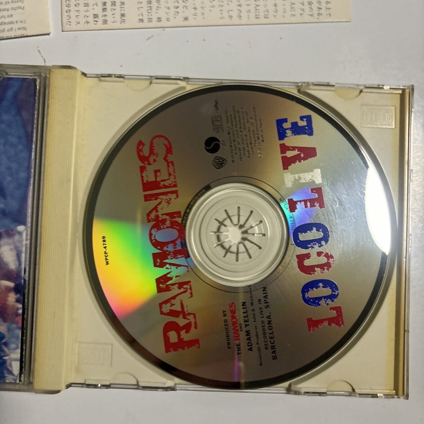 Ramones - Loco Live (CD, 1992) Japan wpcp-4789
