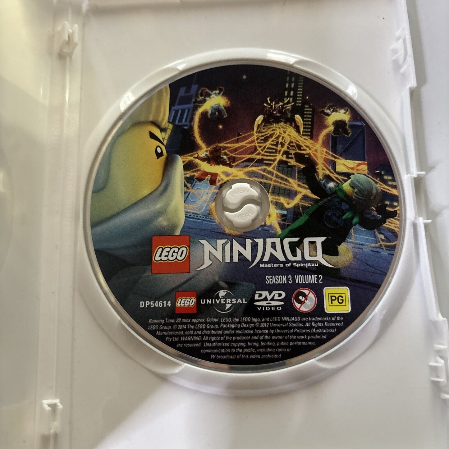 Lego Ninjago - Masters of Spinjitzu : Series 3 : Vol 2 (DVD, 2011) Region 4 & 2