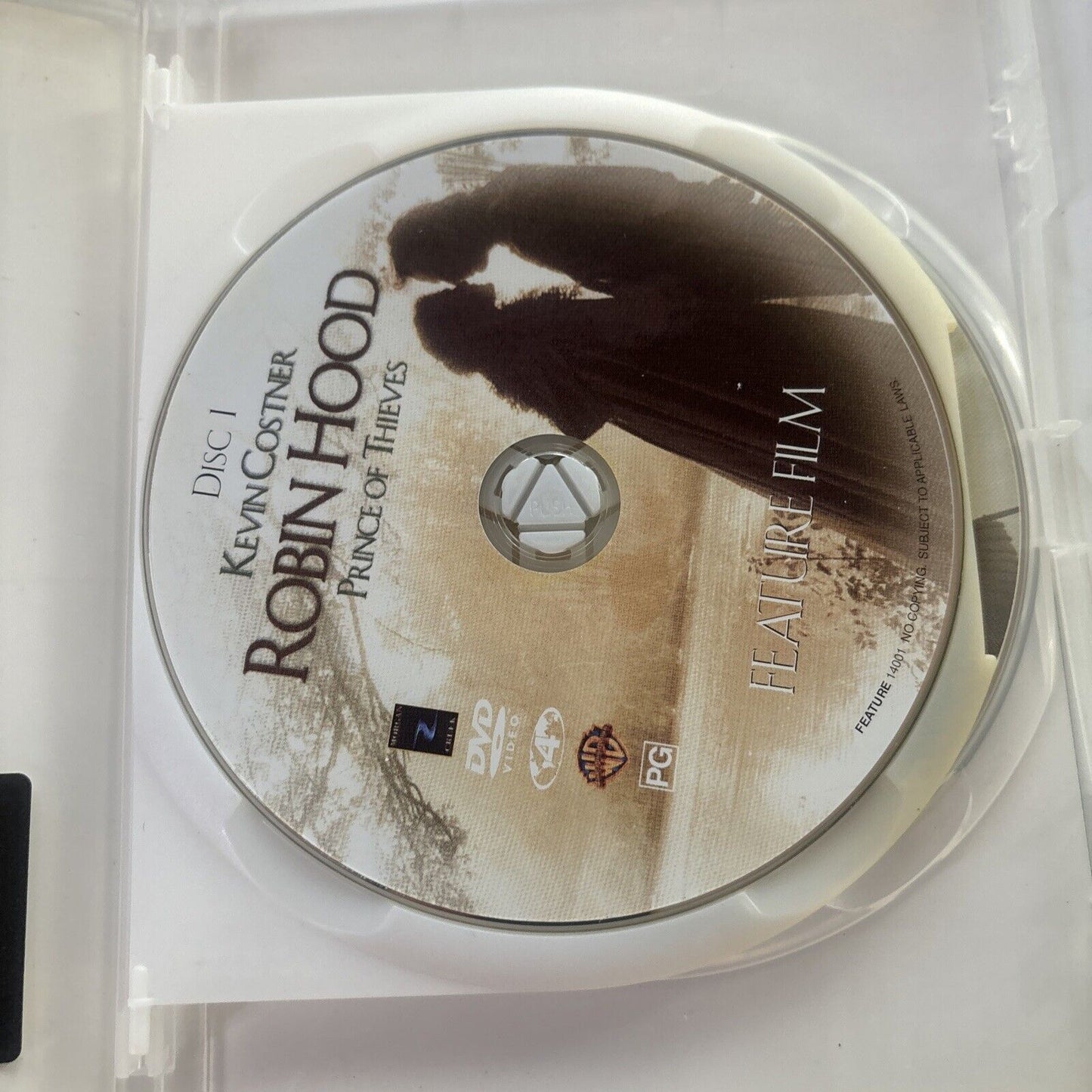 Robin Hood - Prince of Thieves (DVD, 1991) Kevin Costner, Region 4