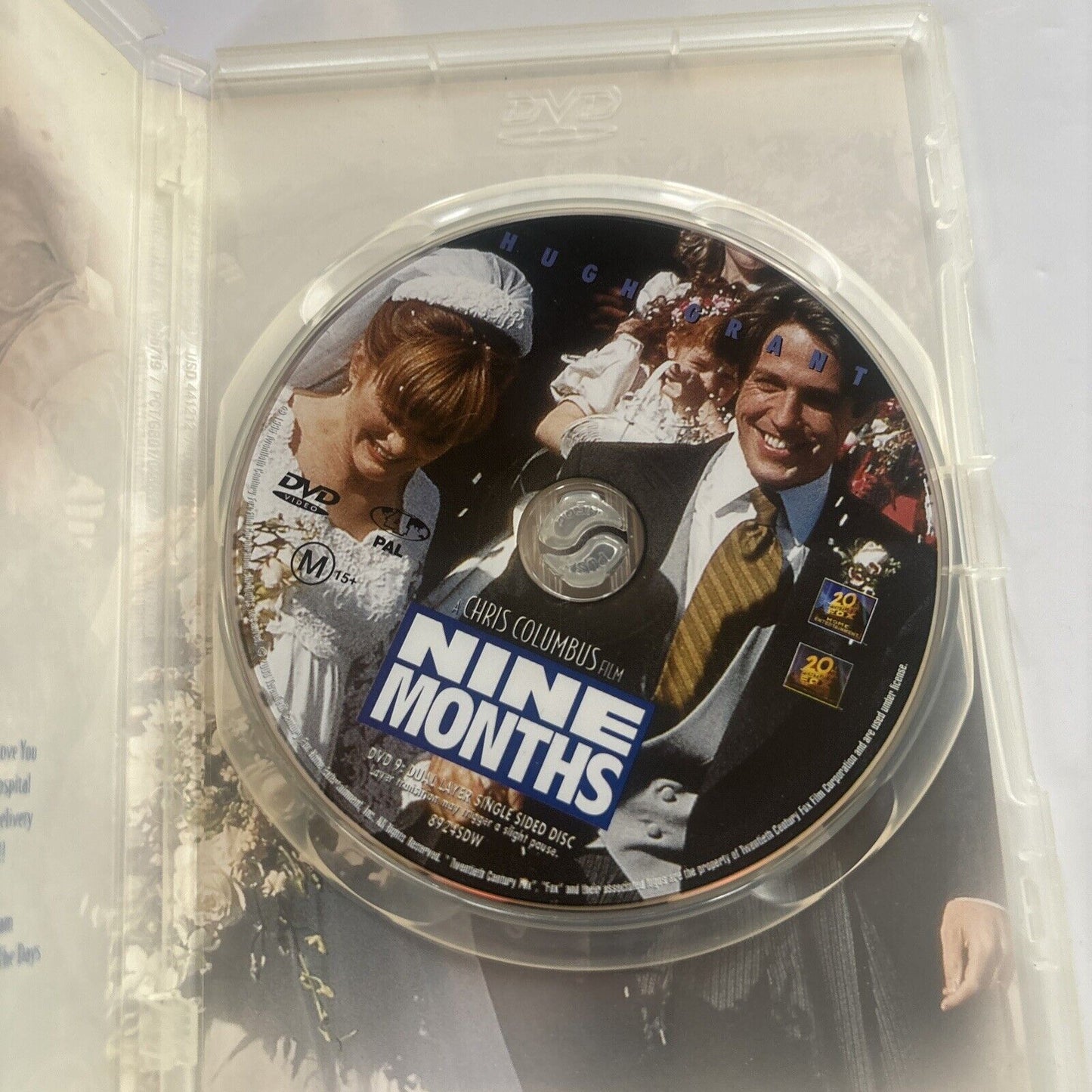 Nine Months (DVD, 1995) Julianne Moore, Robin Williams, Hugh Grant Region 4