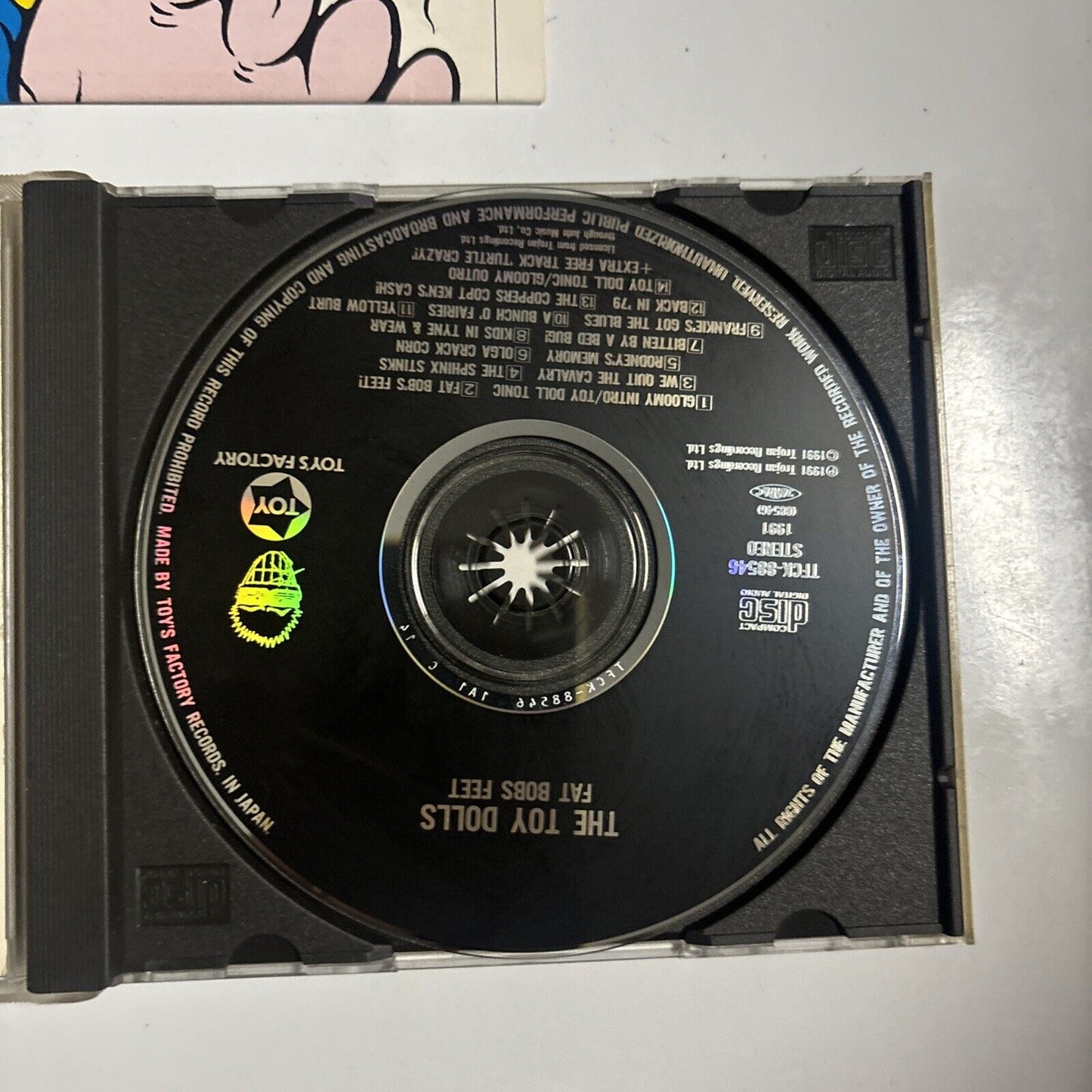 Toy Dolls - Fat Bob's Feet (CD, 1991) Japan TFCK-88546
