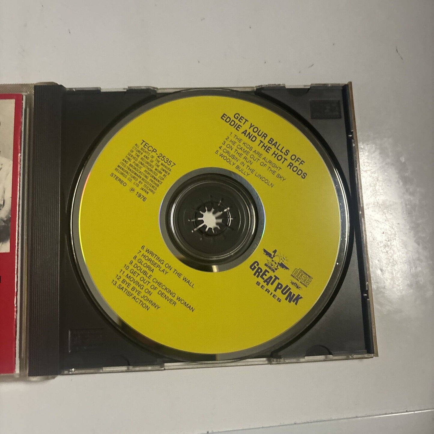 Eddie And The Hot Rods - Get Your Balls Off (CD, 1990) Japan tecp-25357