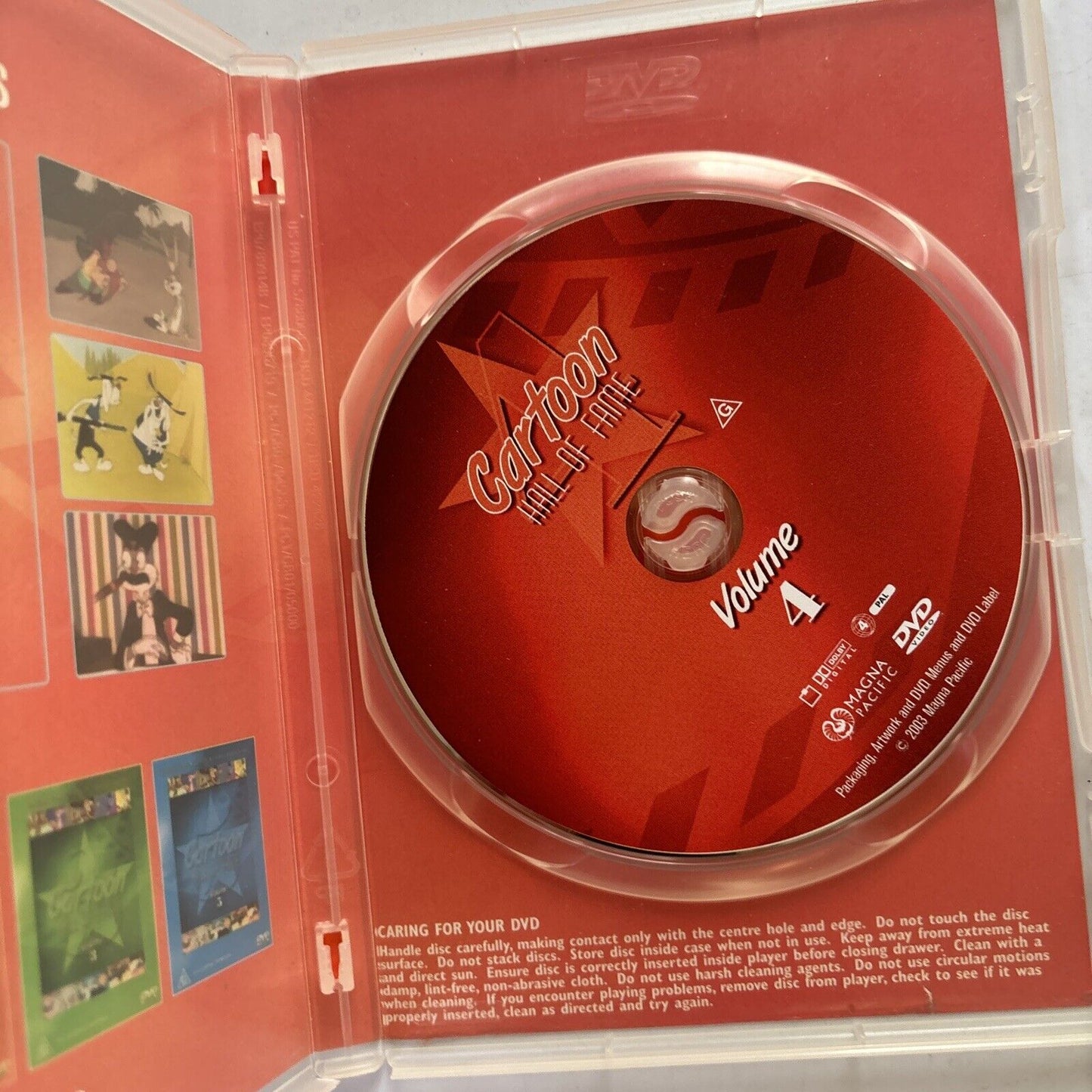Cartoon Hall of Fame : Vol 4 (DVD, 1940) Region 4