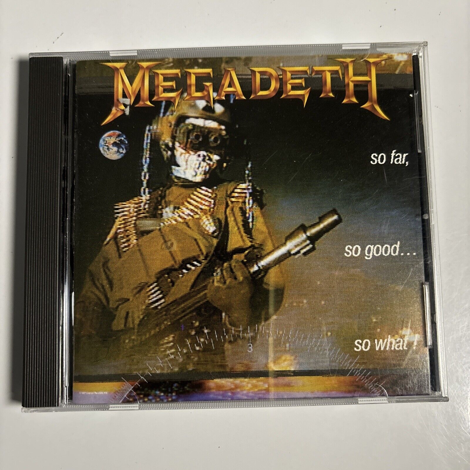 Megadeth So Far So Good So What CD 1988 Capitol Records CDP megadeth-so-far-so-good-so-what-cd-1988-capitol-records-cdp