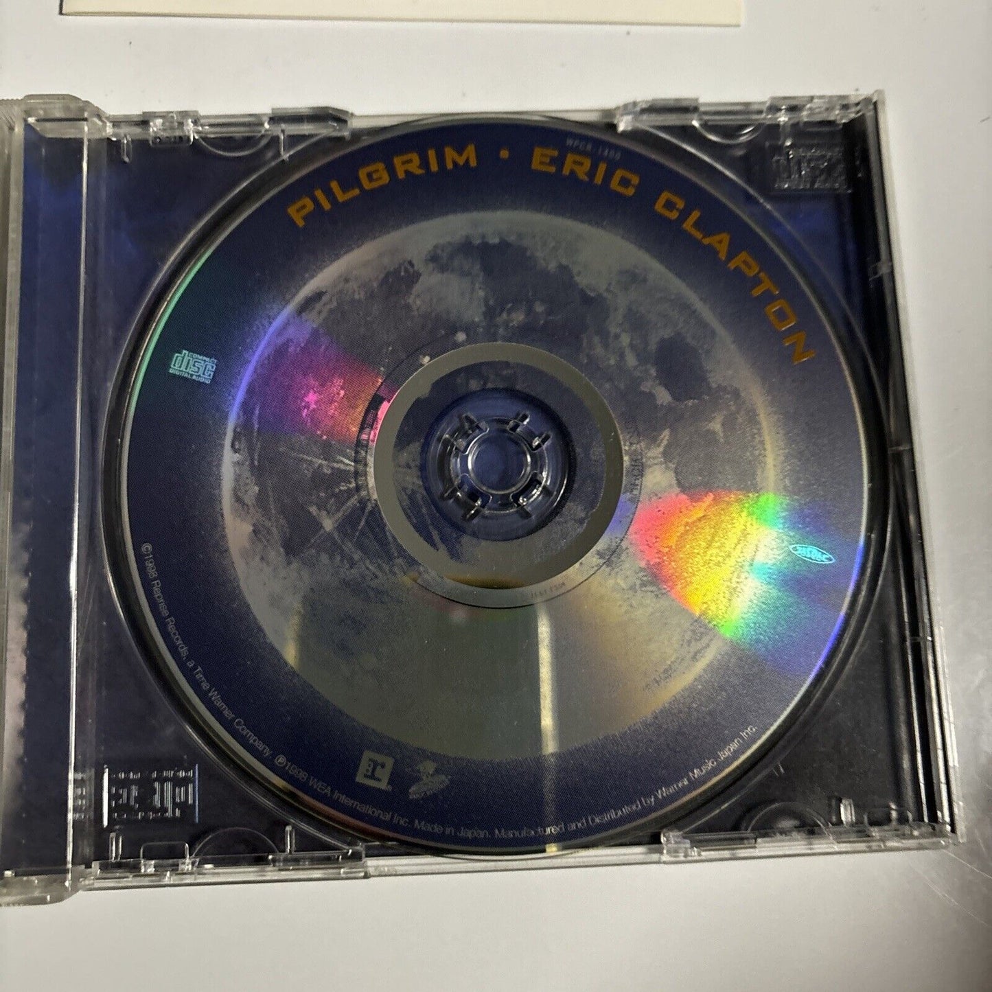 Eric Clapton - Pilgrim (CD, 1998) Japan wpcr-1400
