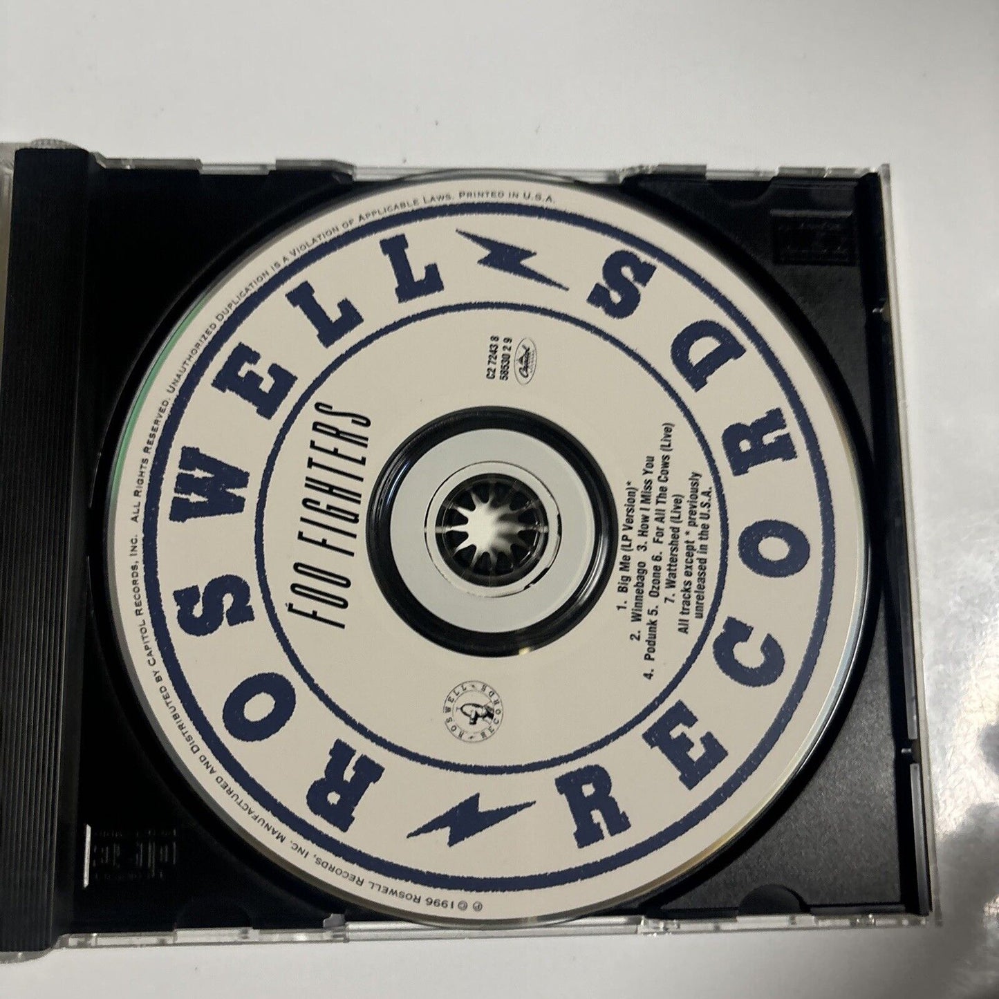Foo Fighters - Big Me (CD, 1996) Roswell Records
