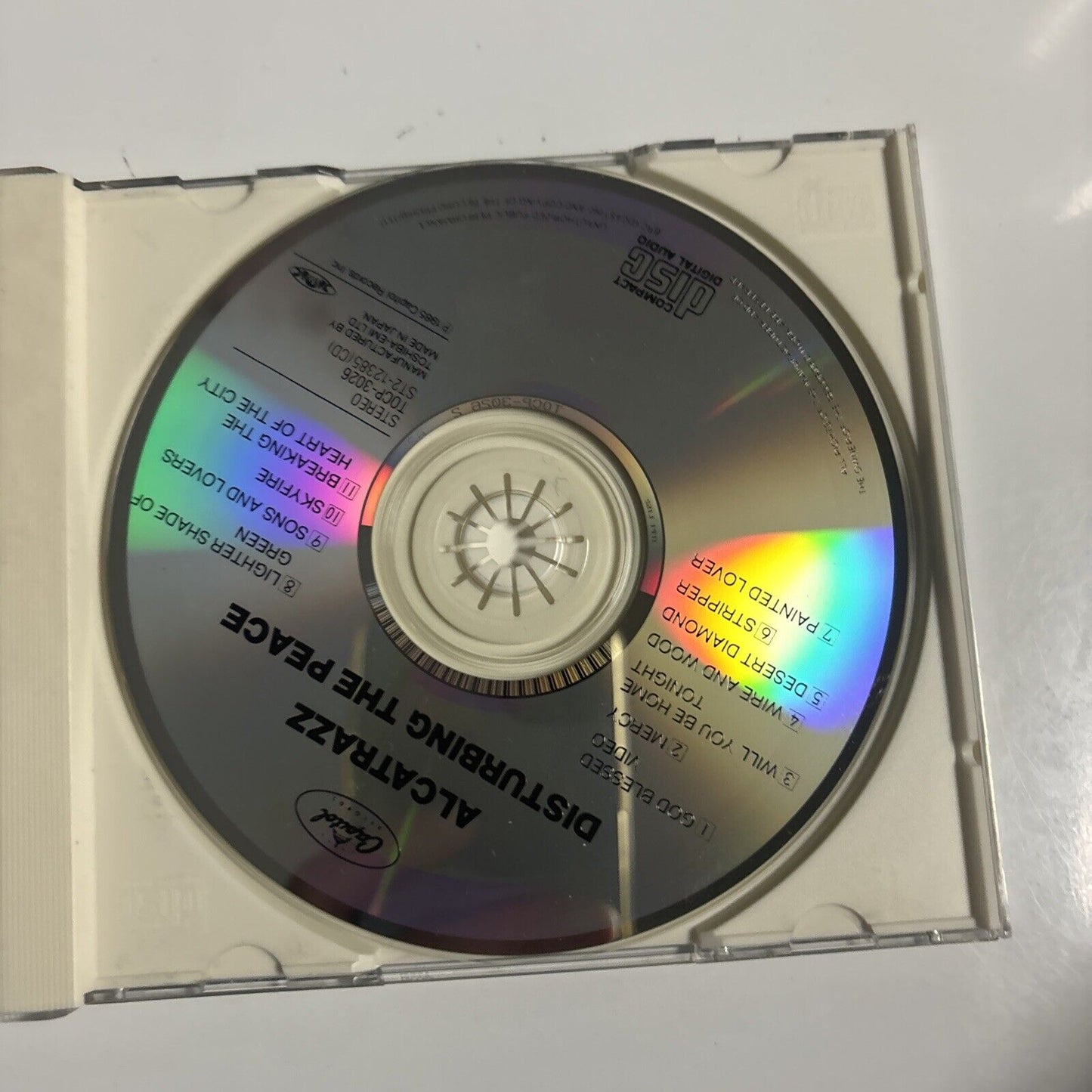 Alcatrazz - Disturbing The Peace (CD, 1995) Japan tocp-3026