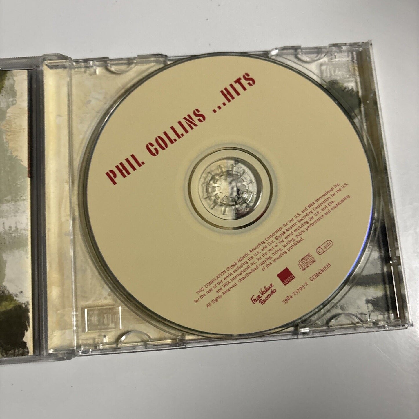 Phil Collins - ...Hits (CD, 1998) Rock WEA