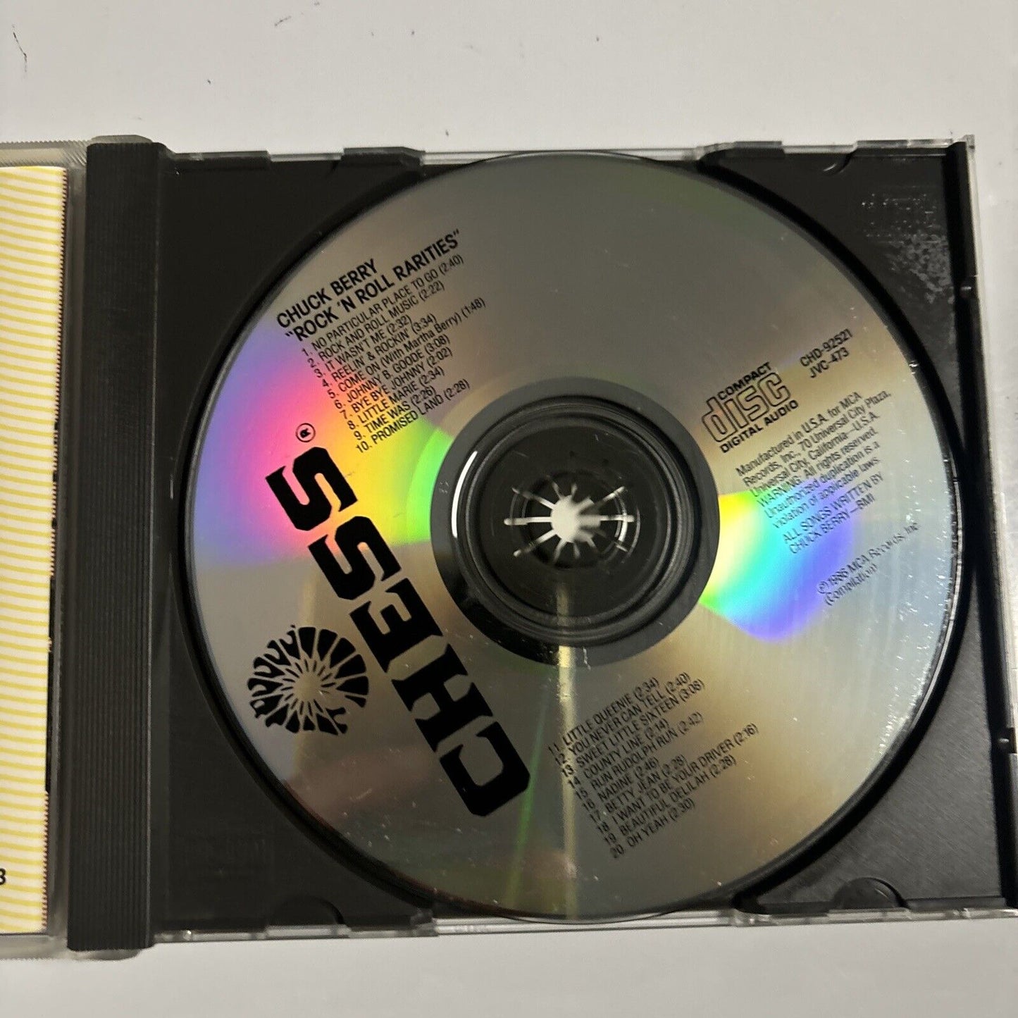 Chuck Berry - Rock 'N Roll Rarities (CD, 1986) CHD-92521