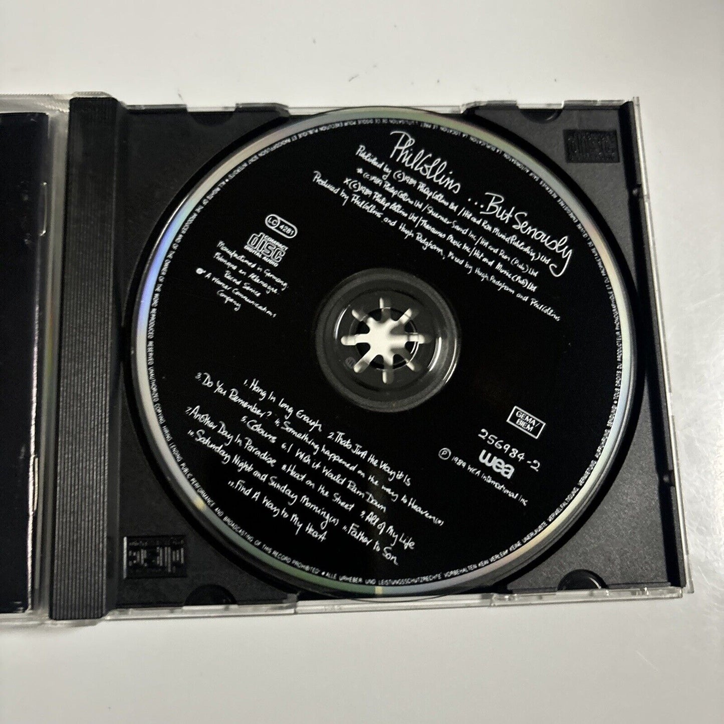 Phil Collins - ...But Seriously (CD, 1989) Rock WEA