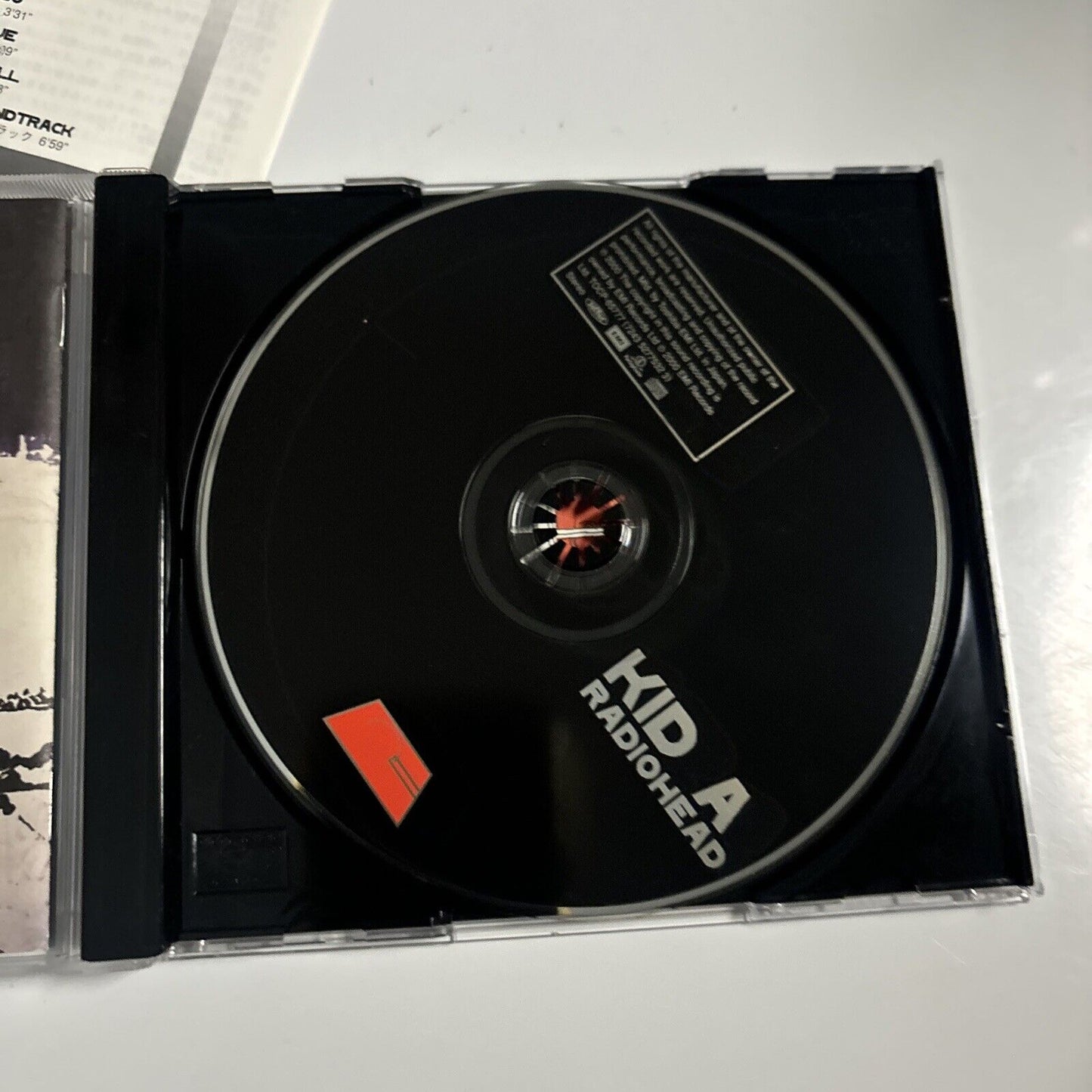 Radiohead - Kid A (CD, 2000) Japan TOCP-65777 Parlophone