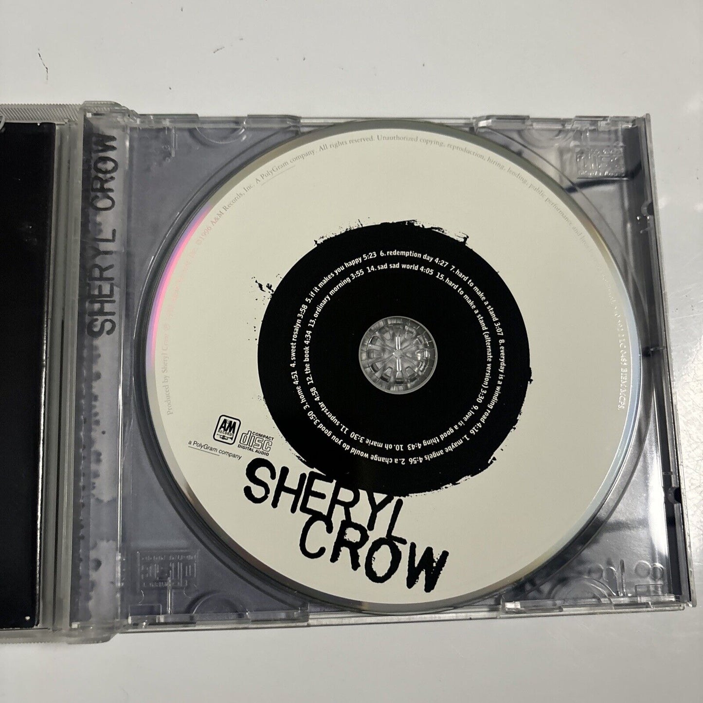 Sheryl Crow - Sheryl Crow (CD, 1996) A&M Records 540 592-2