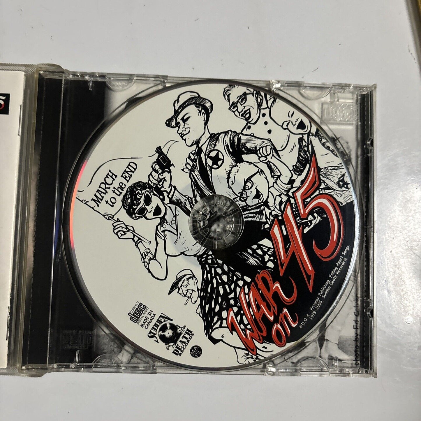 D.O.A. - War On 45 (CD, 2021) SDR-0064