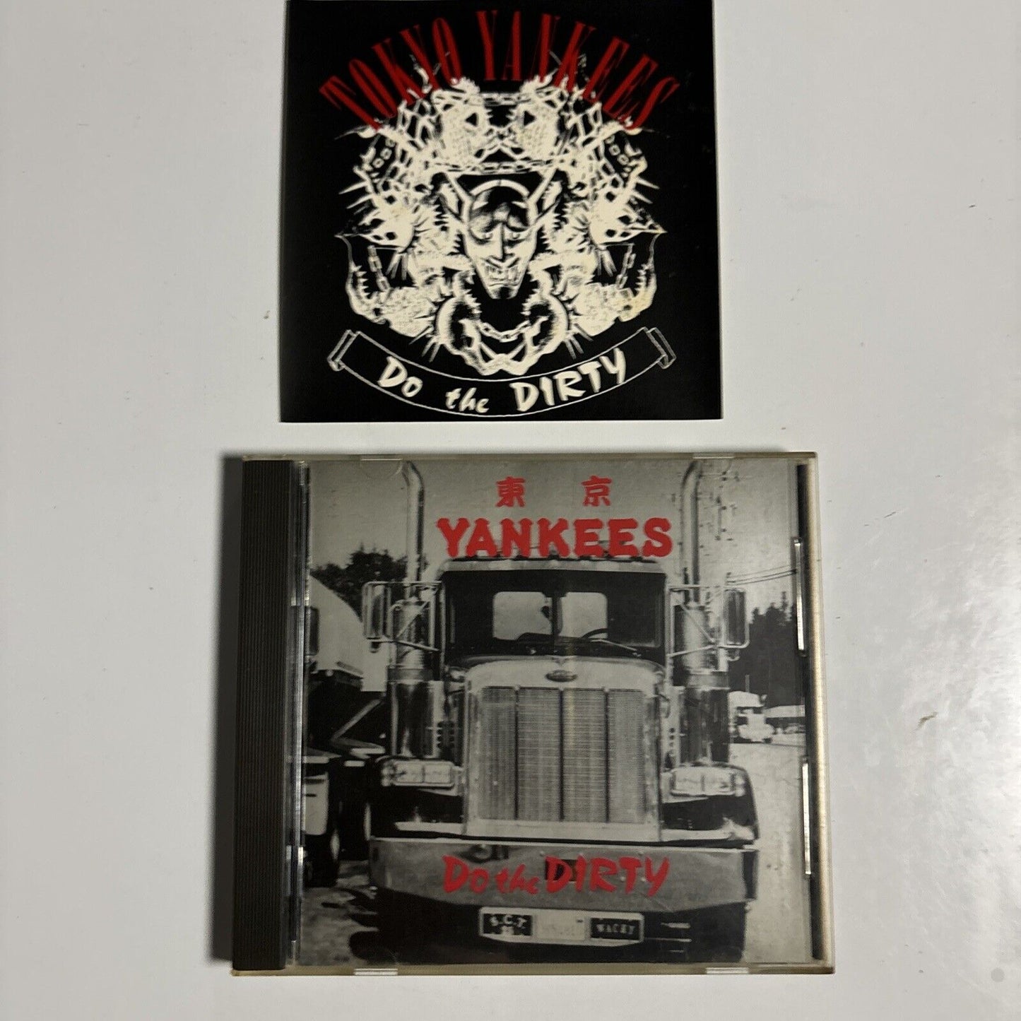 東京 Yankees - Do The Dirty (CD, 1991) Japan exc-006 Sticker