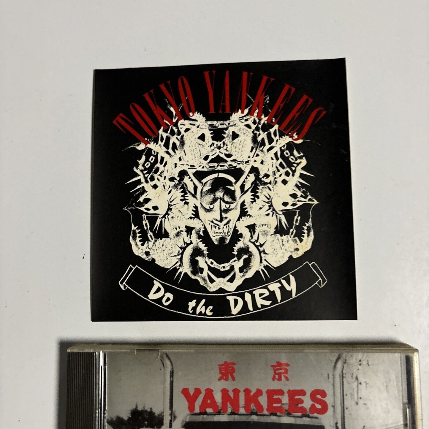 東京 Yankees - Do The Dirty (CD, 1991) Japan exc-006 Sticker