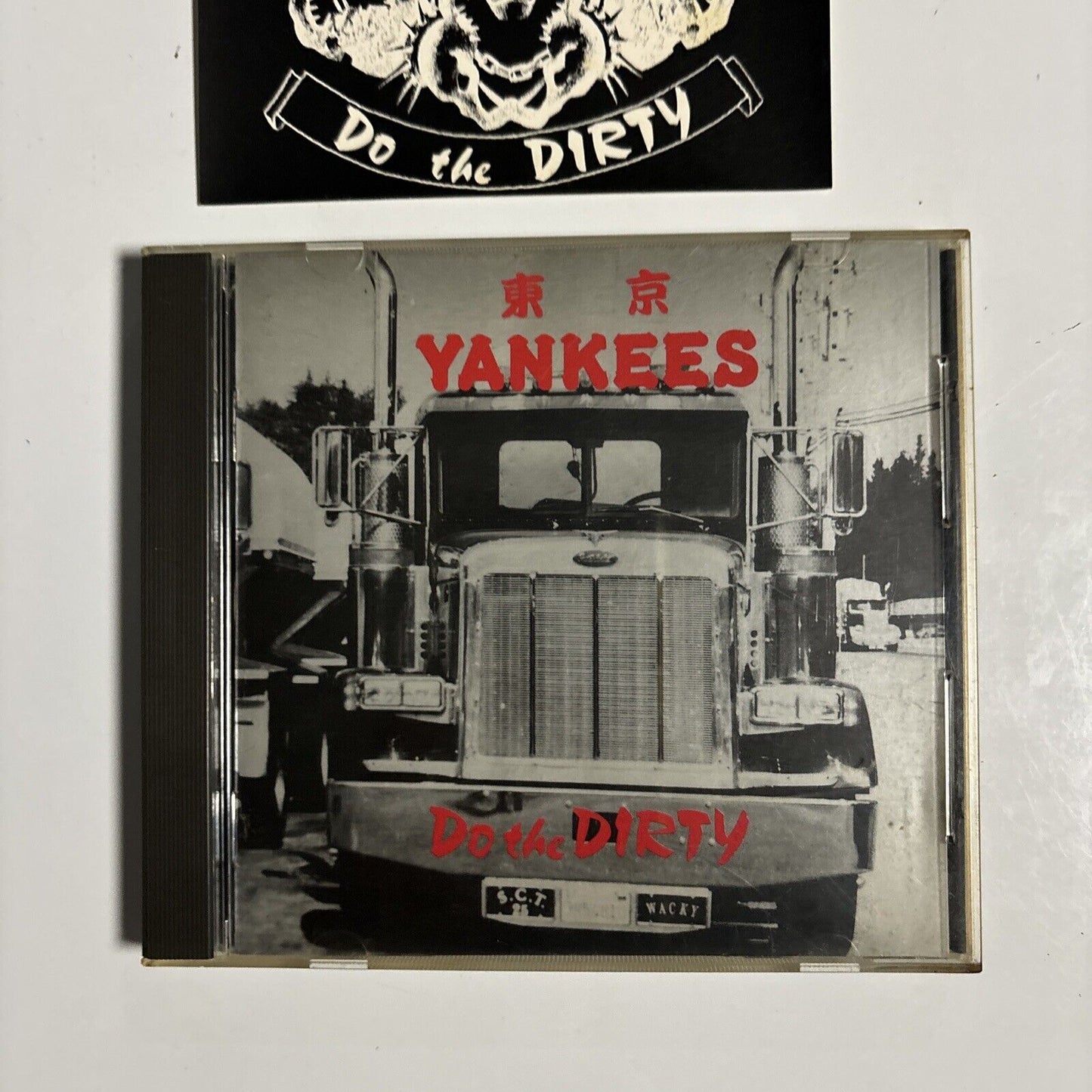 東京 Yankees - Do The Dirty (CD, 1991) Japan exc-006 Sticker