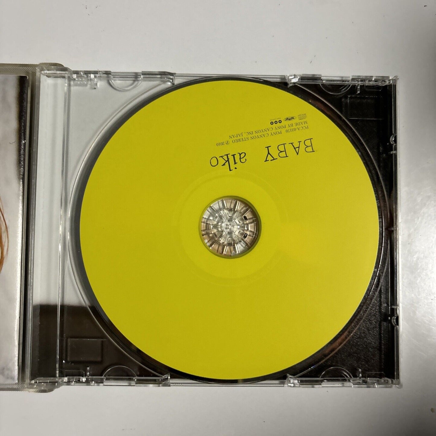 Aiko - Baby (CD, 2010) Japan Pony Canyon pcca-03170 Obi