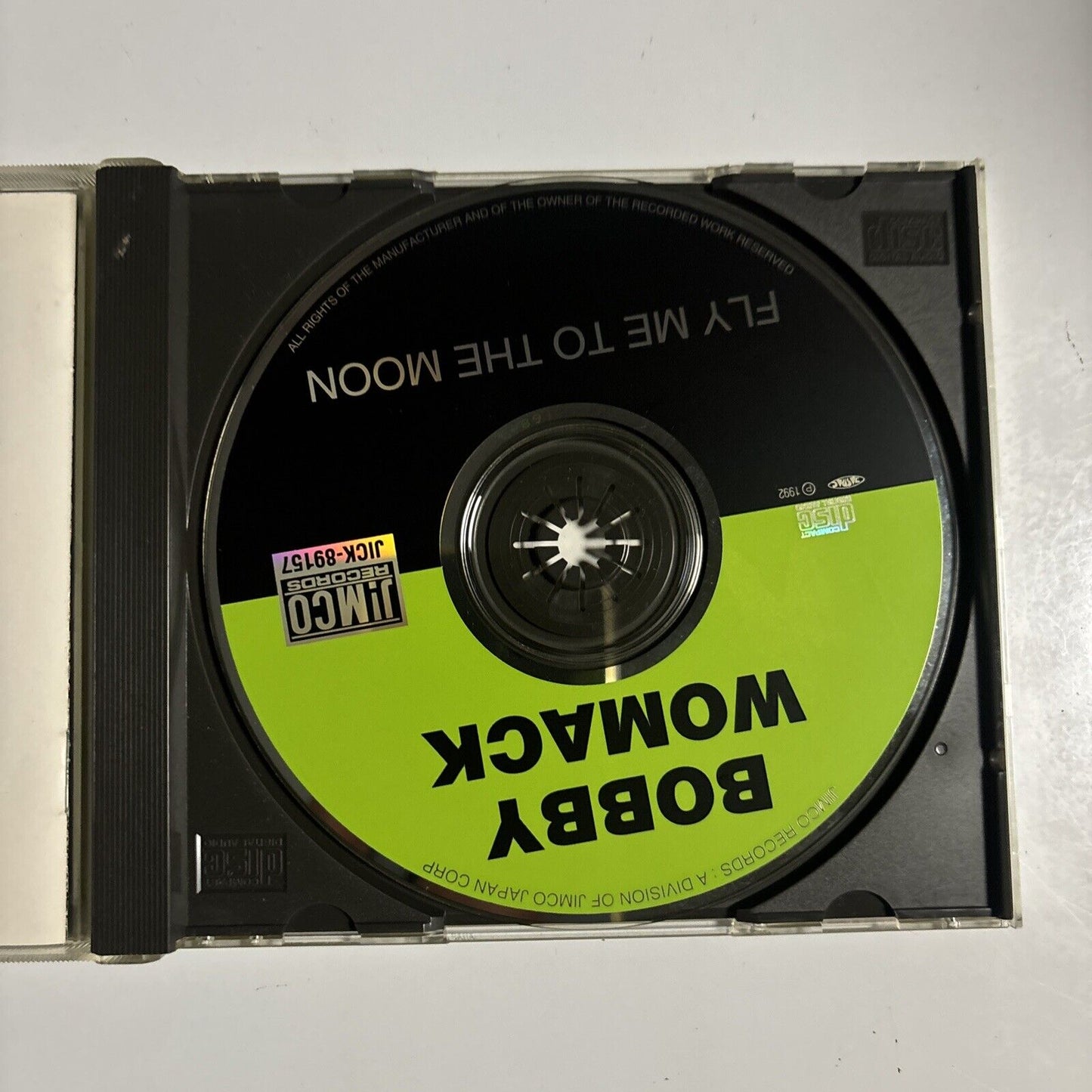 Bobby Womack - Fly Me To The Moon (CD, 1992) Funk / Soul Japan jick-89157