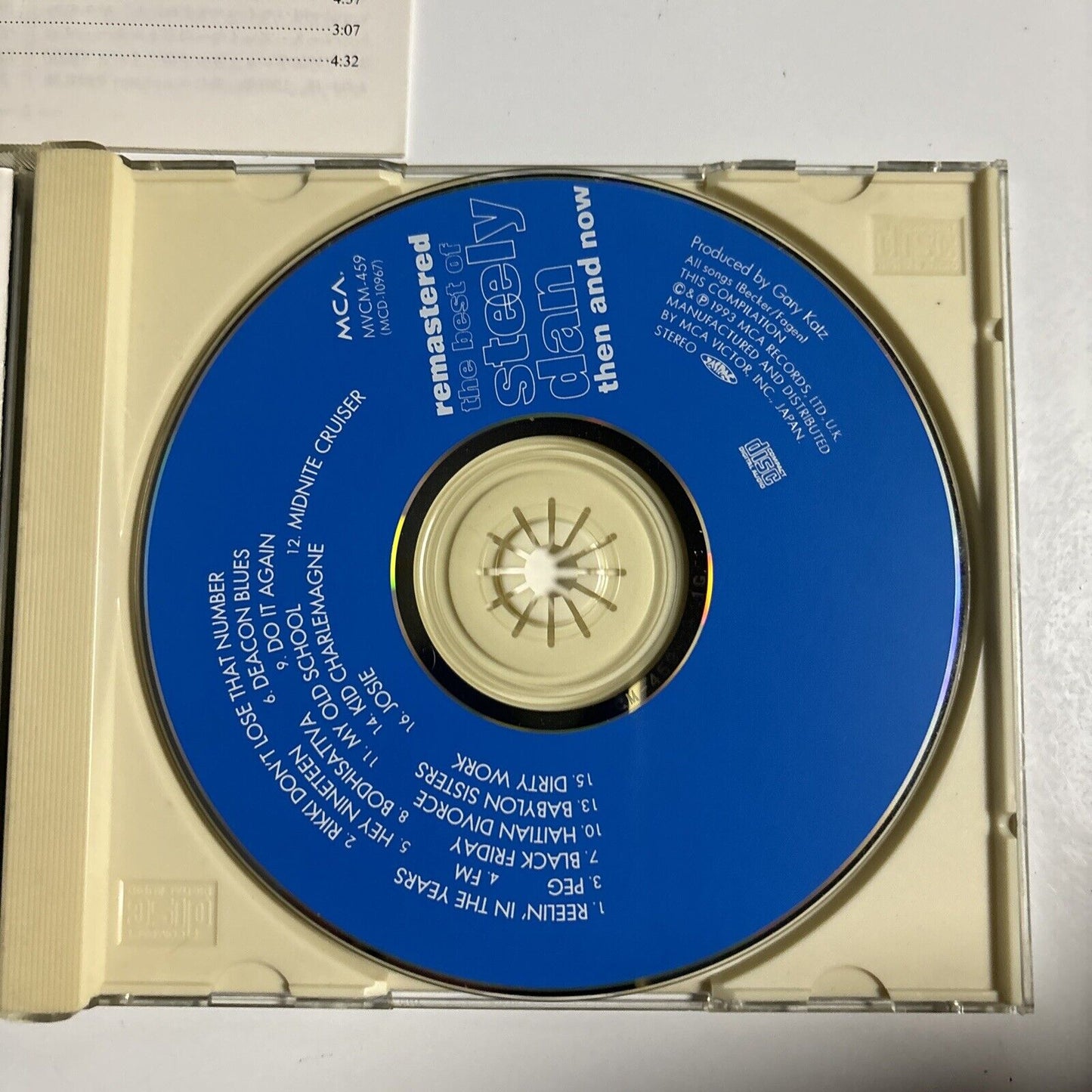 Steely Dan - The Best Of Steely Dan Remastered (CD, 1994) Japan mvcm-459